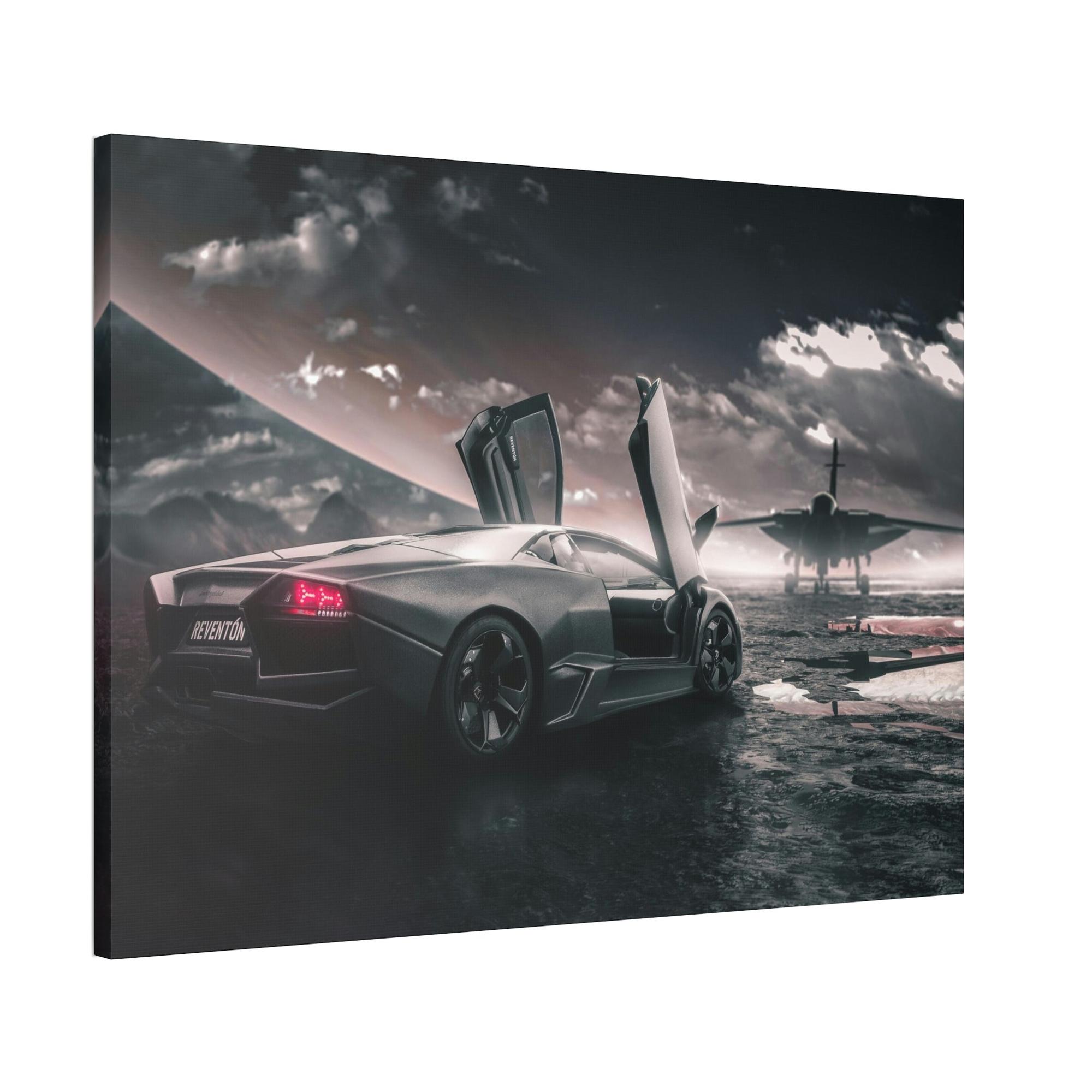 Lamborghini Exhilarating Speed: Lamborghini Canvas & Poster Print and Wall Art