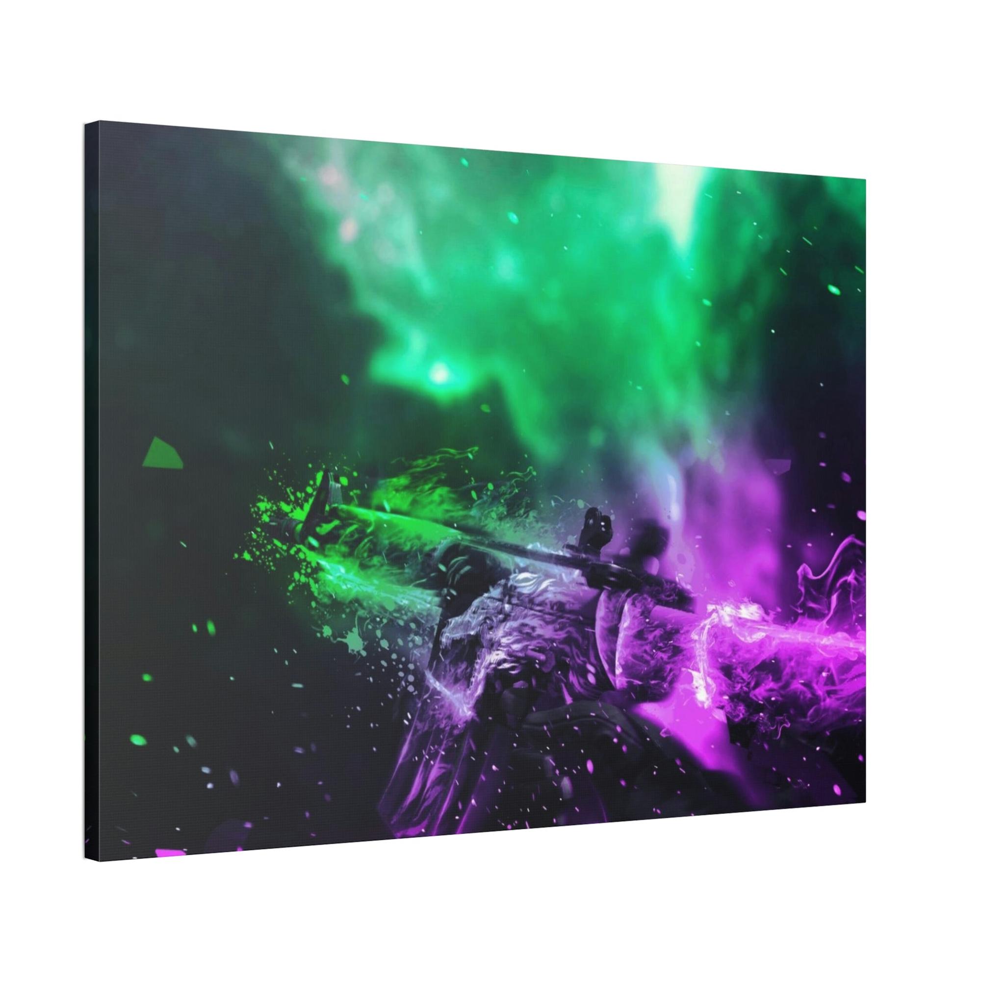 undefined Counter Strike Chronicles: Immersive Gaming Art on Natural Canvas & Poster