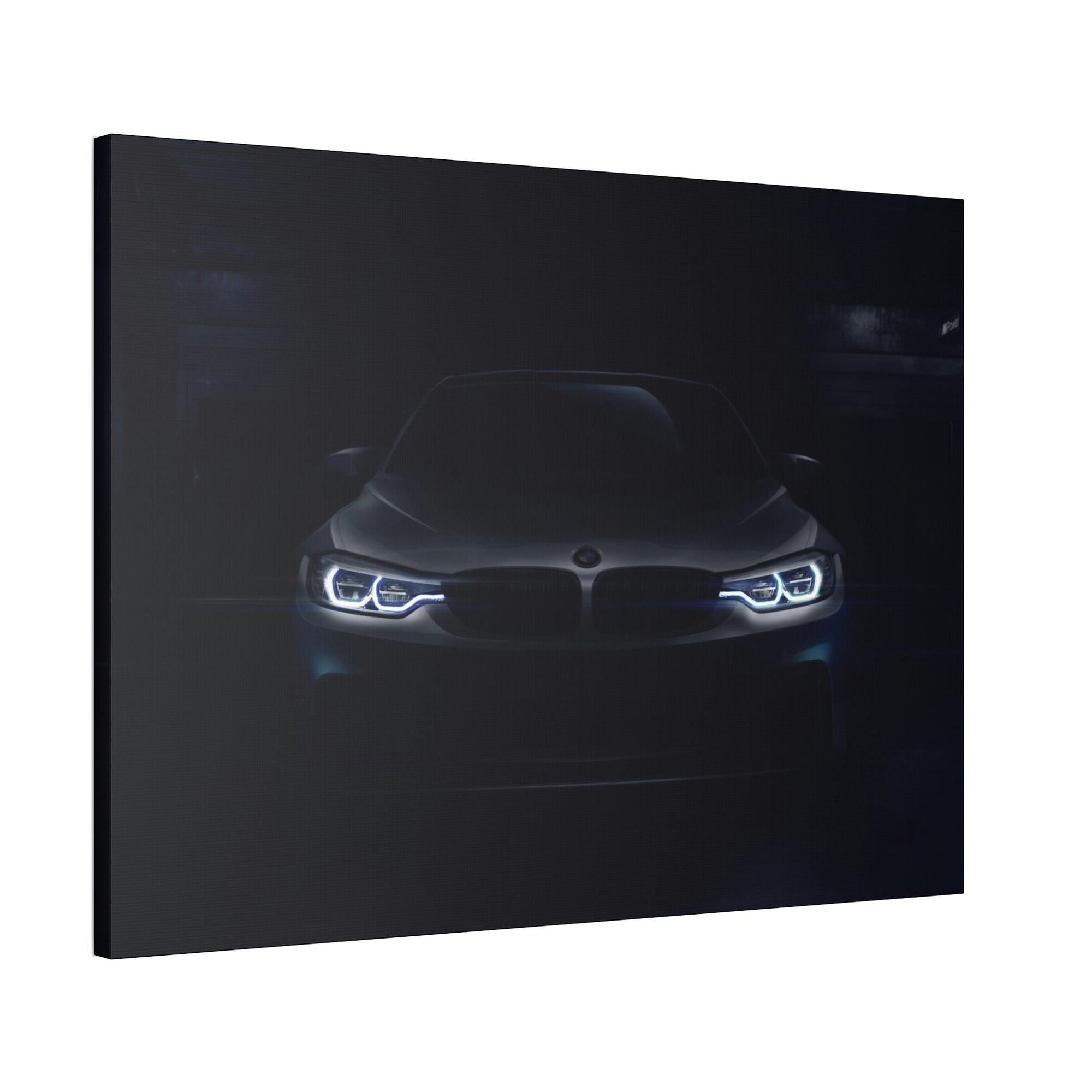 Bmw The Iconic BMW: Beautiful Print on Framed Canvas & Poster
