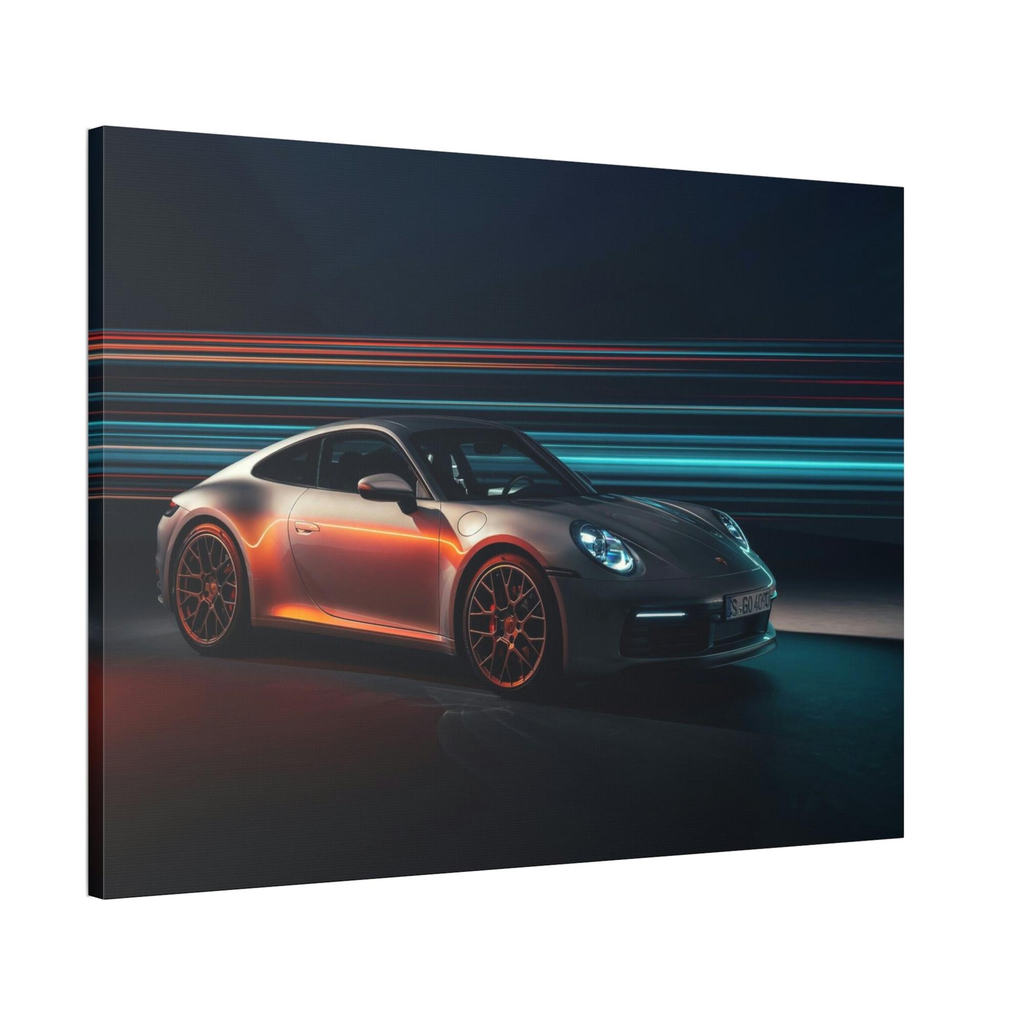 Porsche Porsche Power and Style: A Stunning Framed Poster & Canvas for Automotive Aficionados