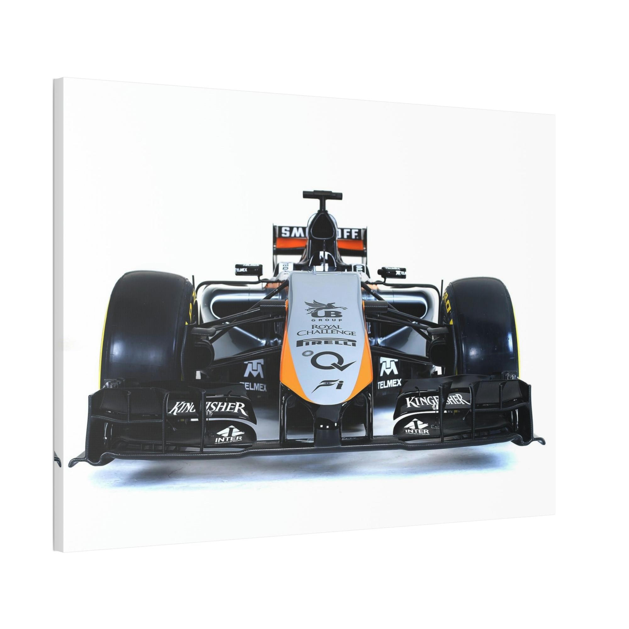 F1 The Need for Speed: Framed Canvas Print of F1 Cars