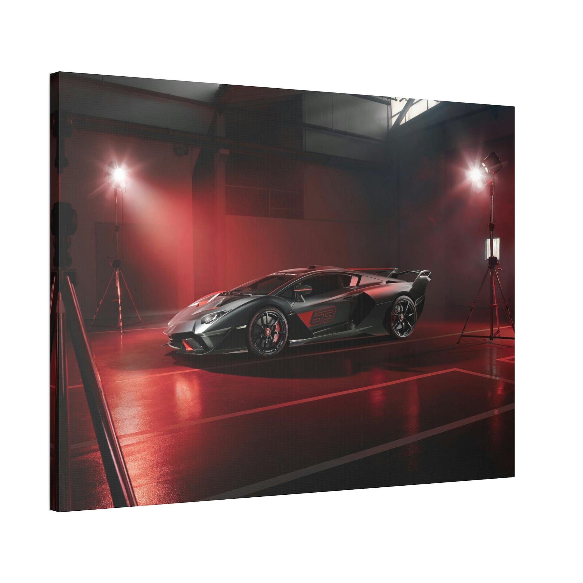 Lamborghini The Art of Lamborghini: A Stunning Framed Canvas Print