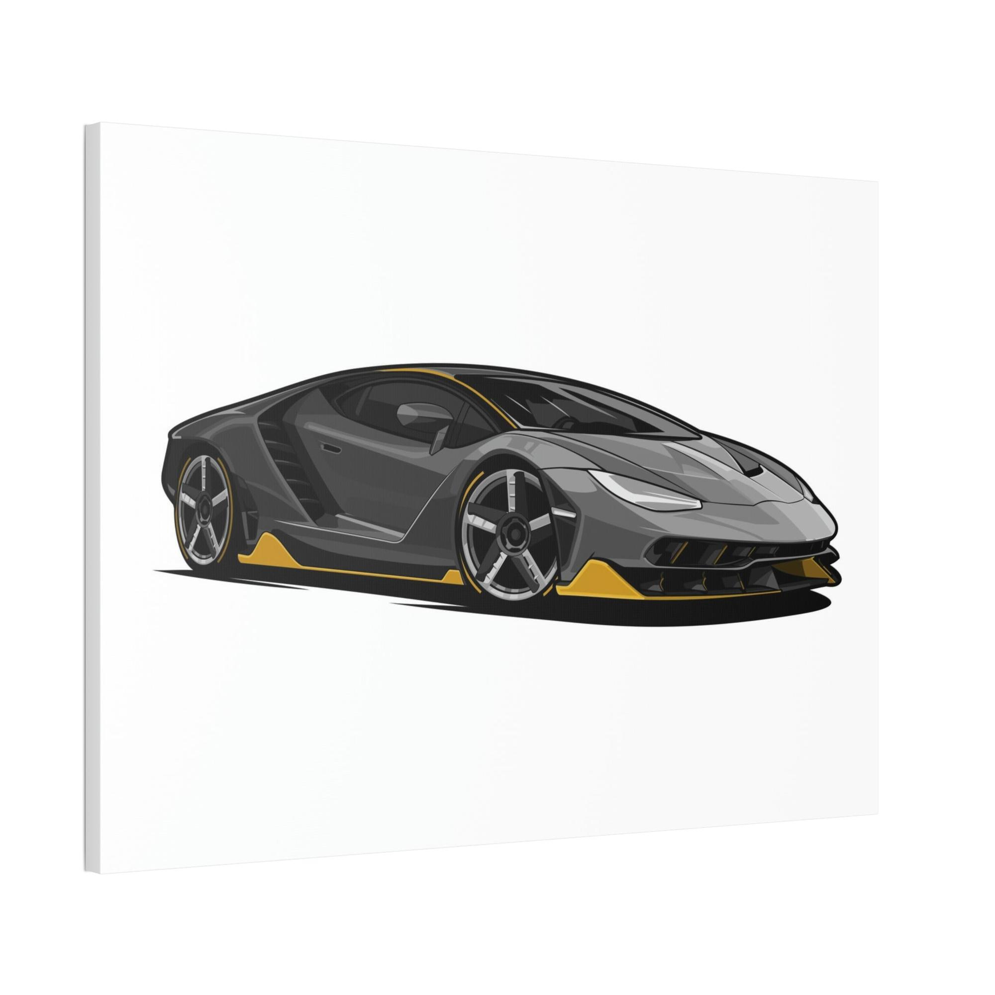 undefined Lamborghini Legacy: Exquisite Canvas & Poster Art and Wall Print