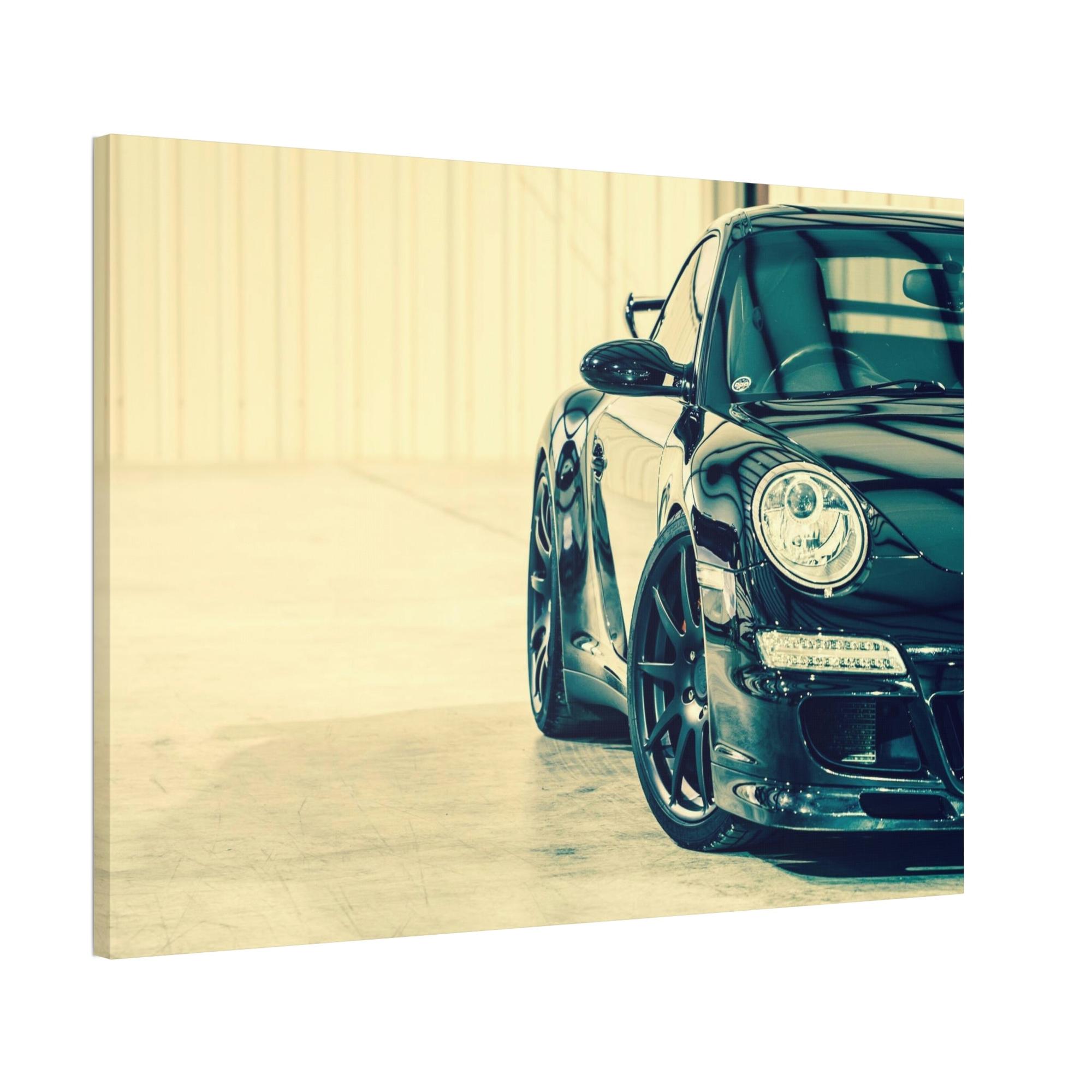 Porsche The Art of Speed: A Beautiful Framed Canvas & Poster Print of a Porsche in Motion