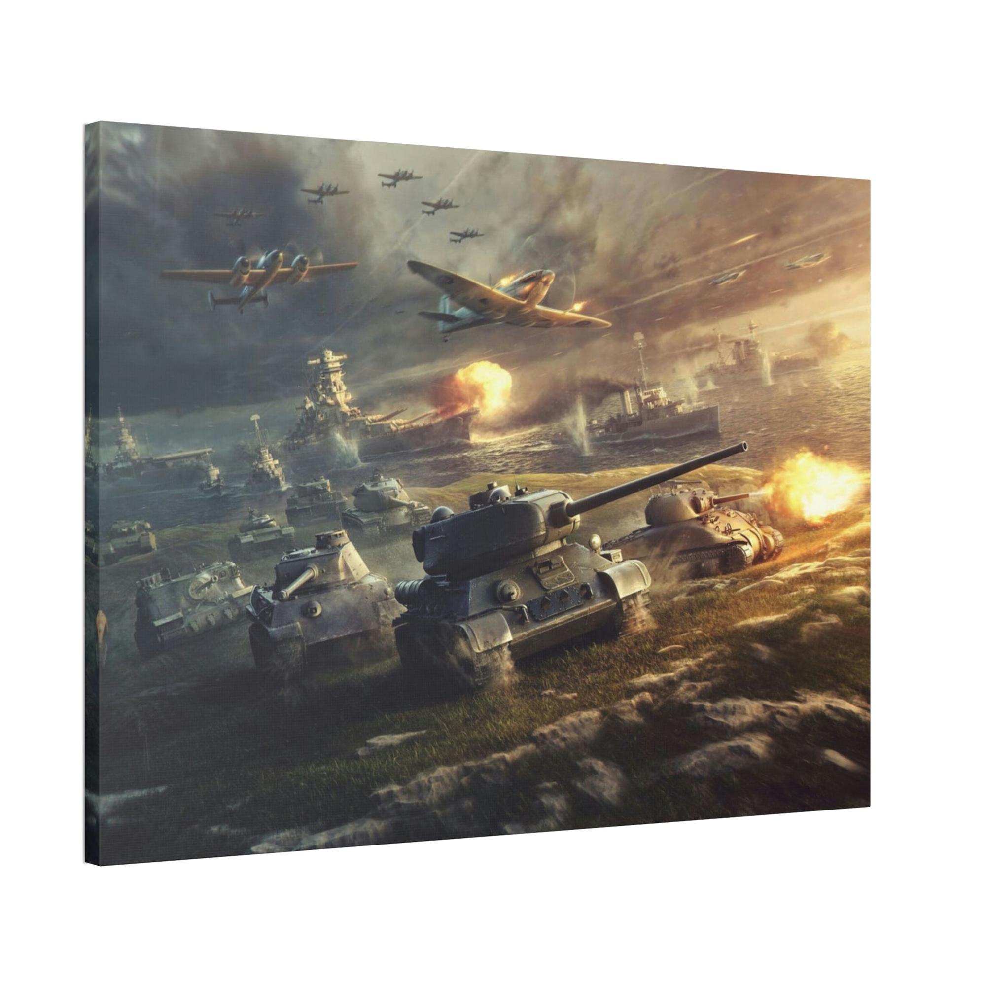 World Of Tanks Tankers' Chronicles: Captivating World of Tanks Canvas & Poster Wall Art