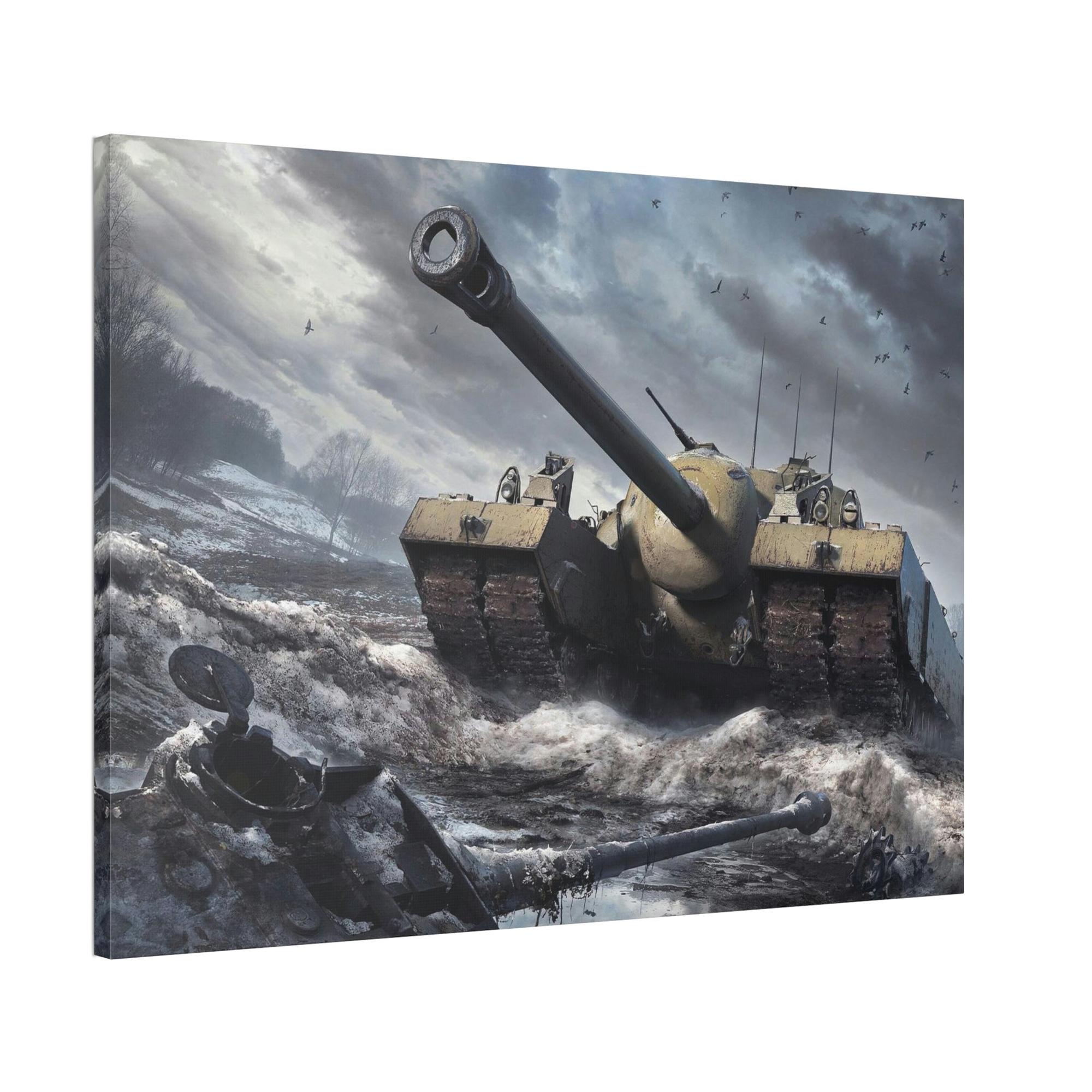 World Of Tanks The Art of Armored Warfare: Canvas & Poster Masterpiece from World of Tanks