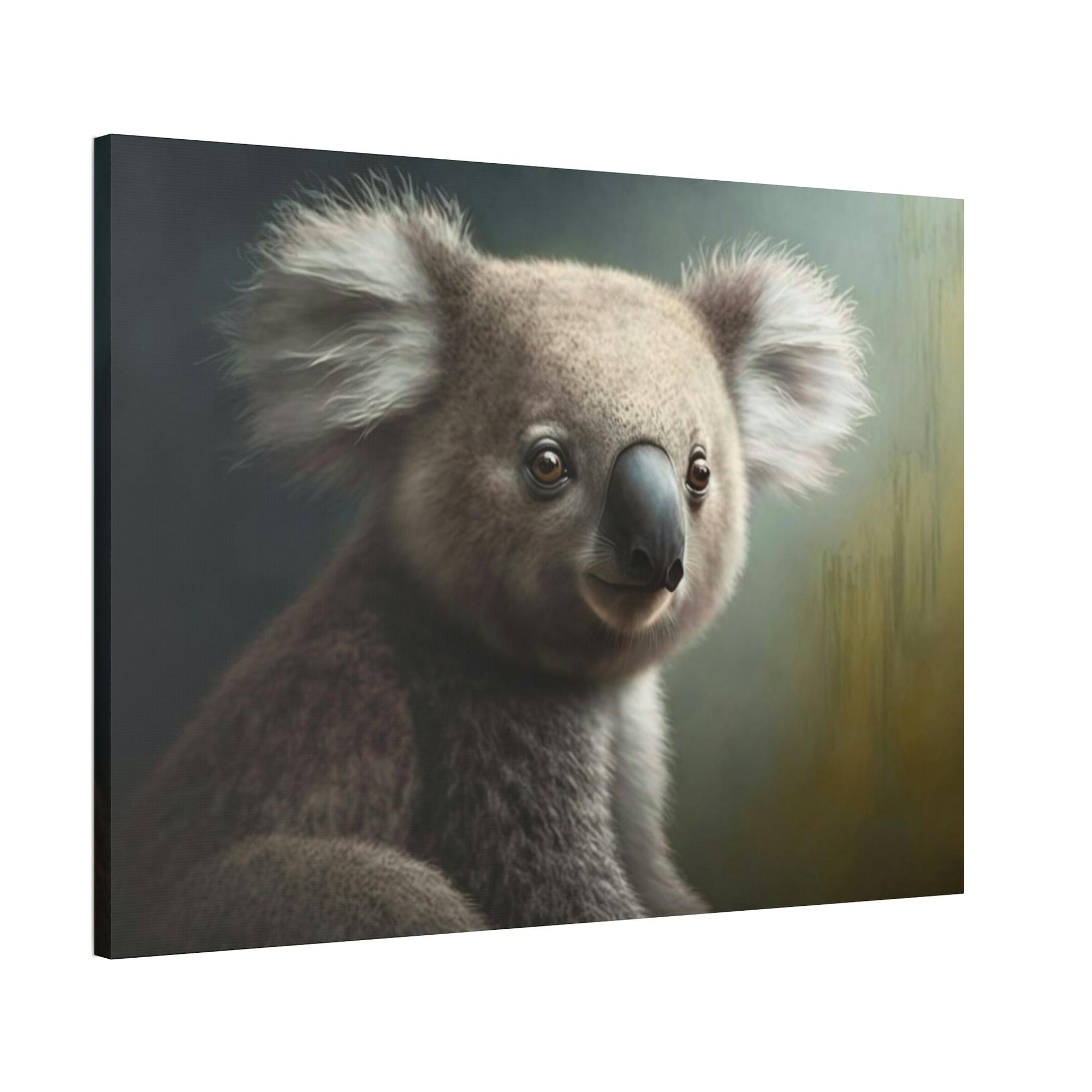 Koalas The Koala's Secret World: An Intriguing Painting on Canvas