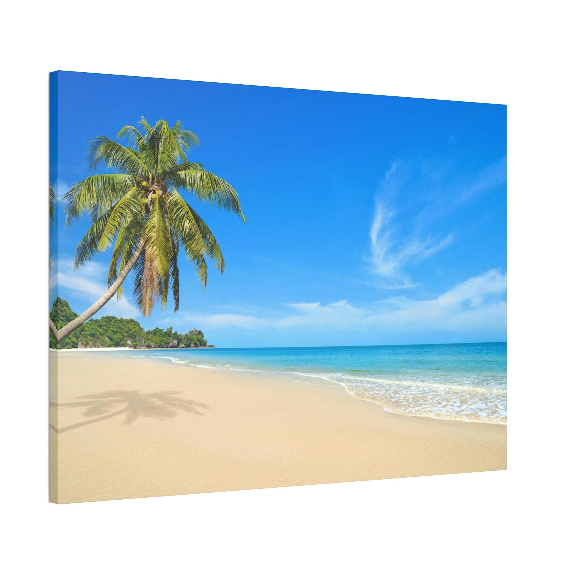 Island Beach Island Bliss: Canvas & Poster Art of a Beautiful Beach Destination