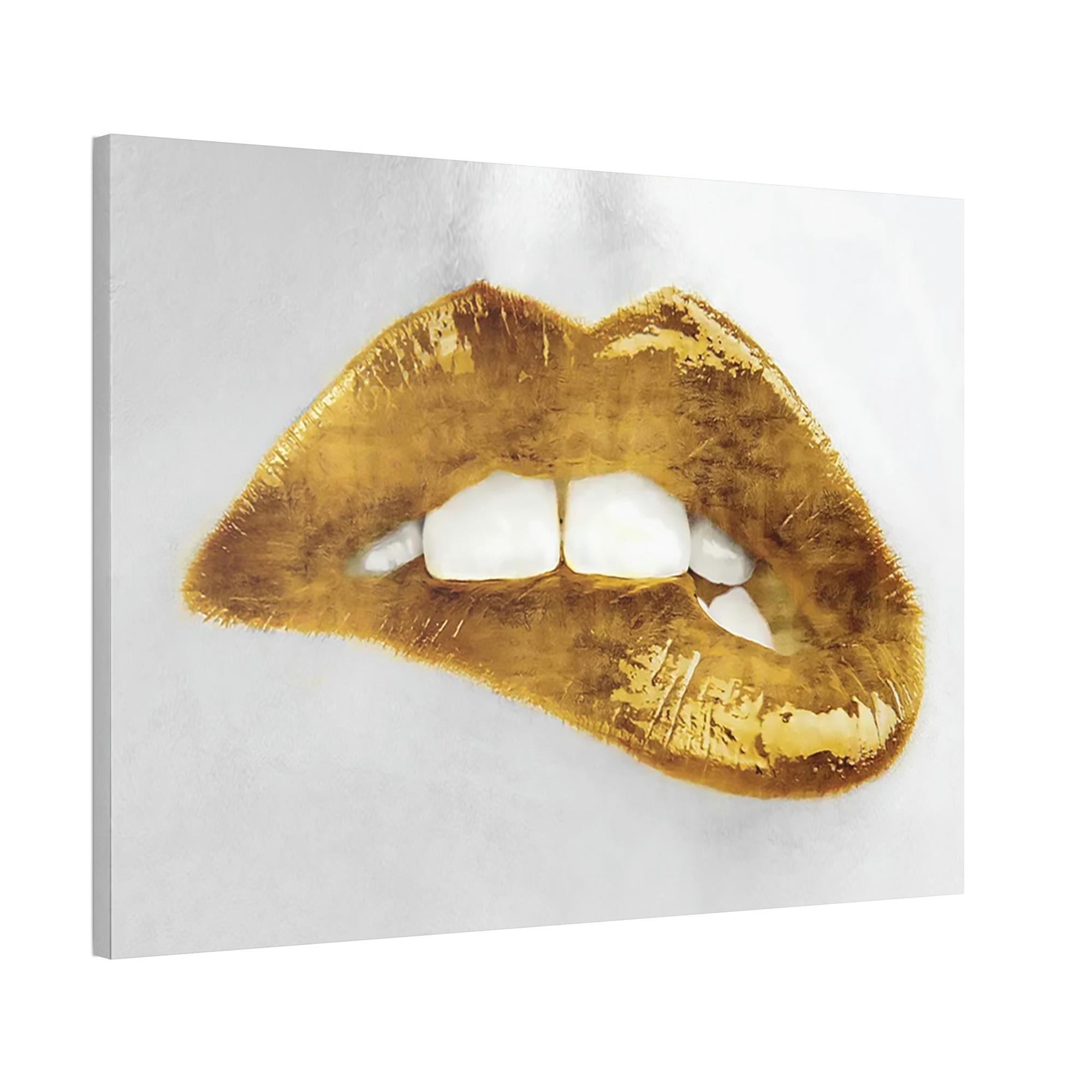 Gold The Luxury of Gold: Elegant Framed Canvas Print for Your Home