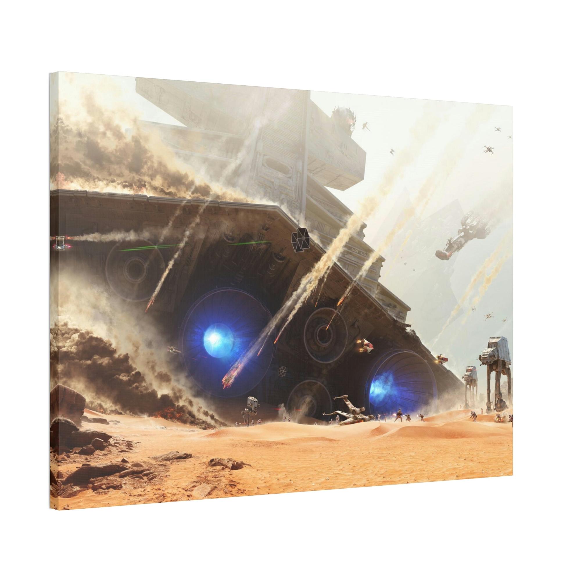 Star Wars Star Wars Wall Art: Canvas & Poster Print of Intergalactic Adventure