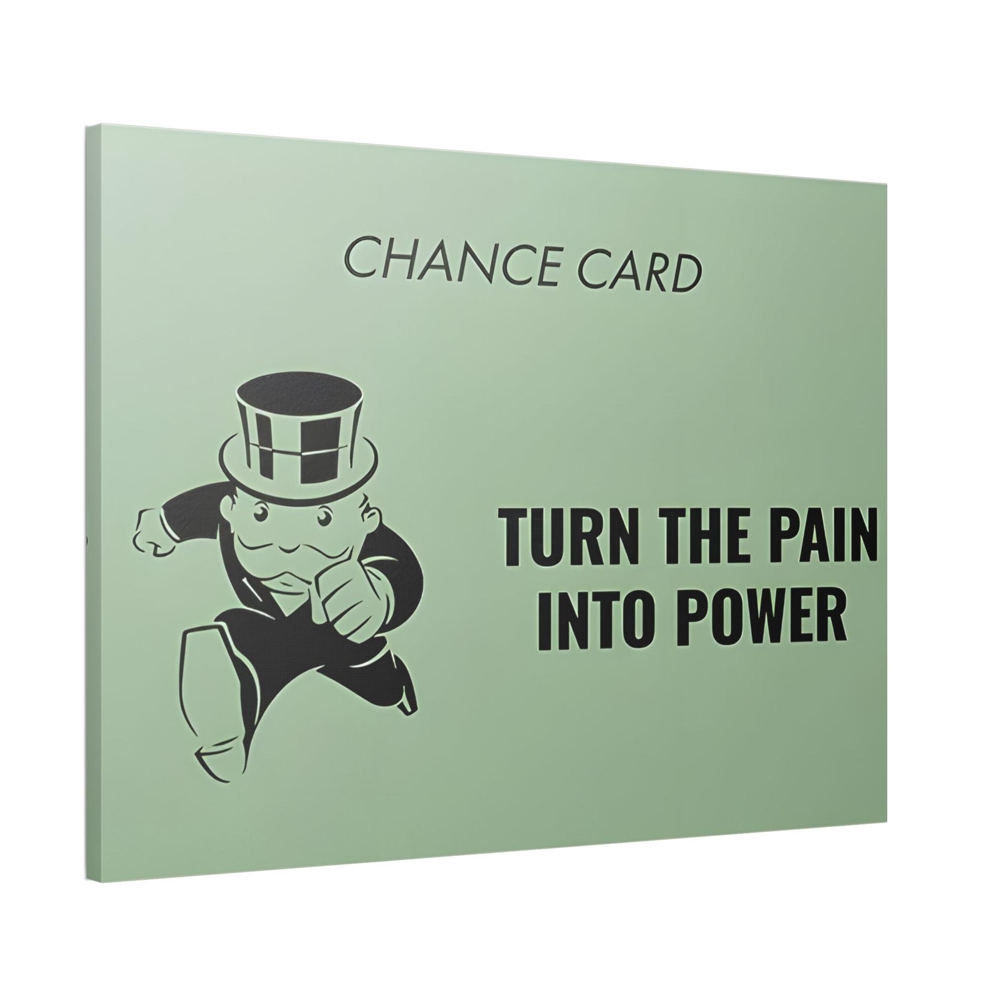 Monopoly & Motivation Monopoly's Motivation : Artistic Print on Framed Canvas & Poster