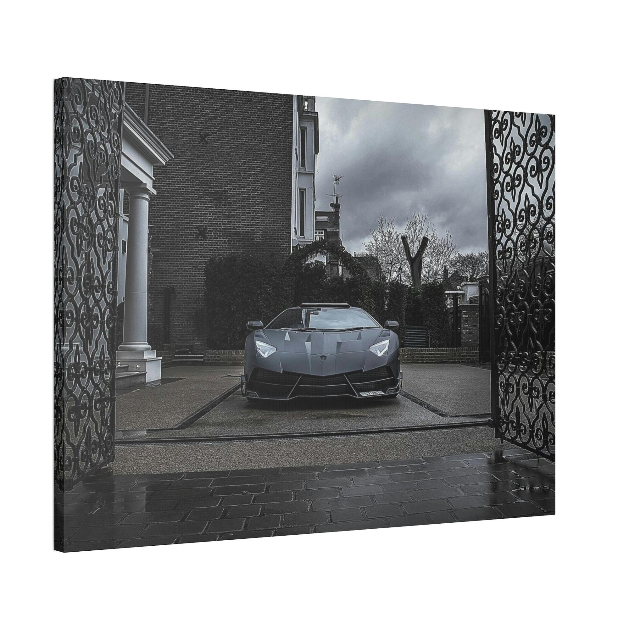 Lamborghini Speed Demon on Canvas & Poster: Captivating Artwork of Lamborghini