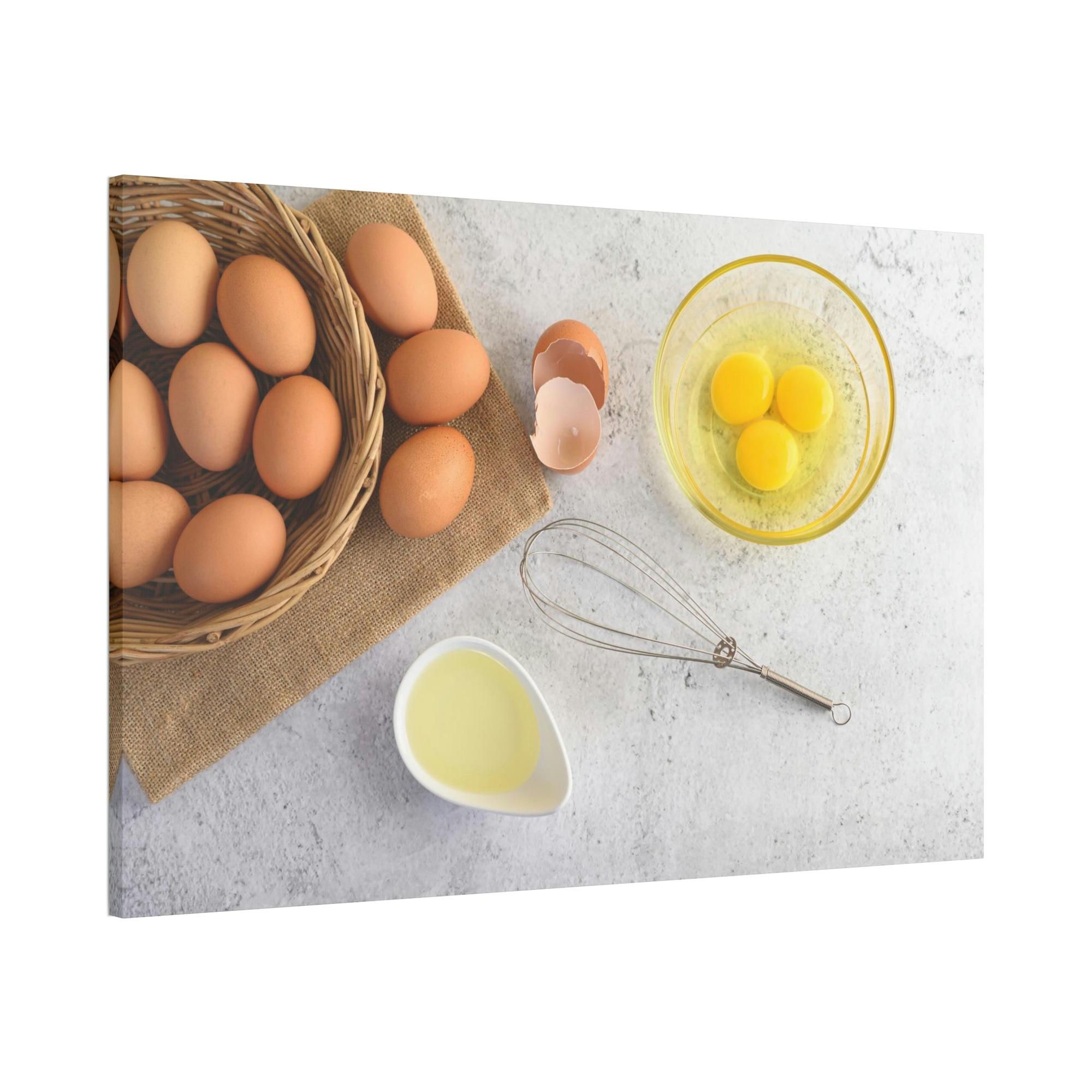 Eggs Egg-sploration of Fantasy: A Whimsical Painting of Eggs in a Dreamlike World