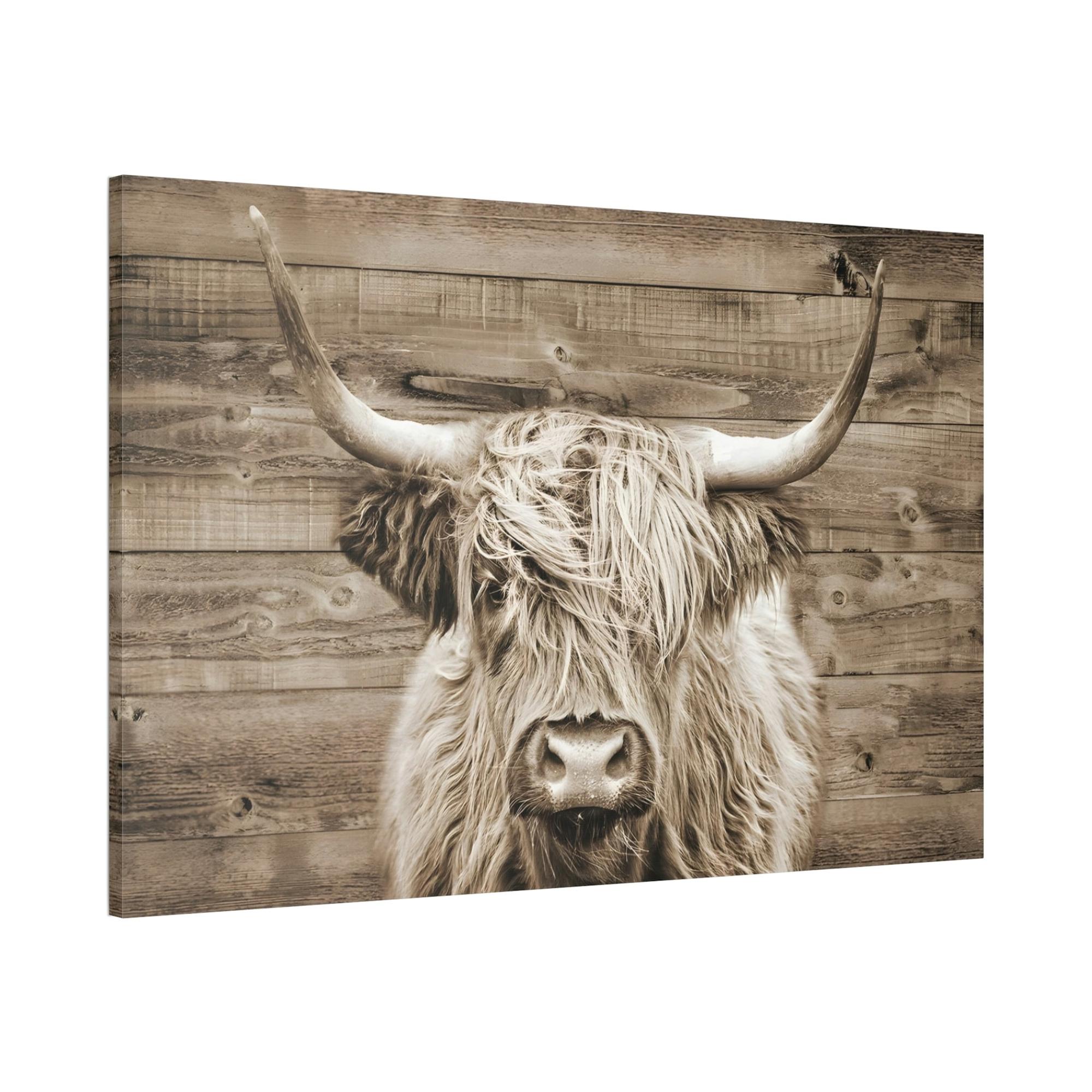 Highland Cow Highland Harmony: Serene Highland Cow - Pixoram