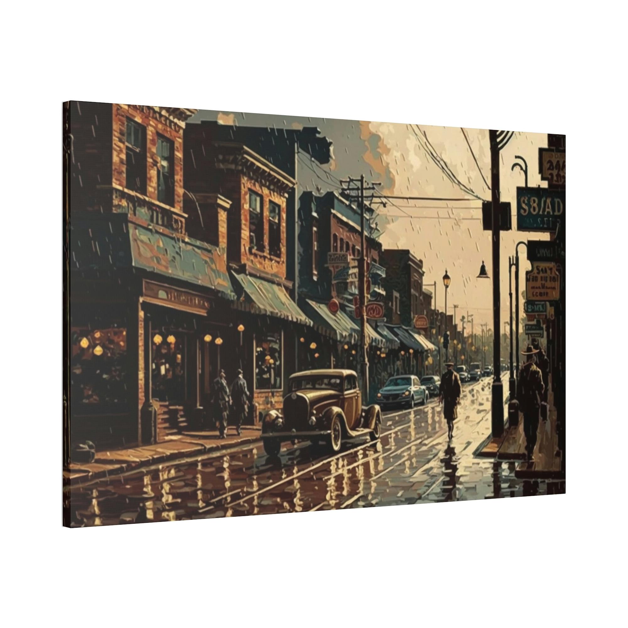 Vintage Vintage Melancholy: A Canvas of Romantic and Wistful Moods