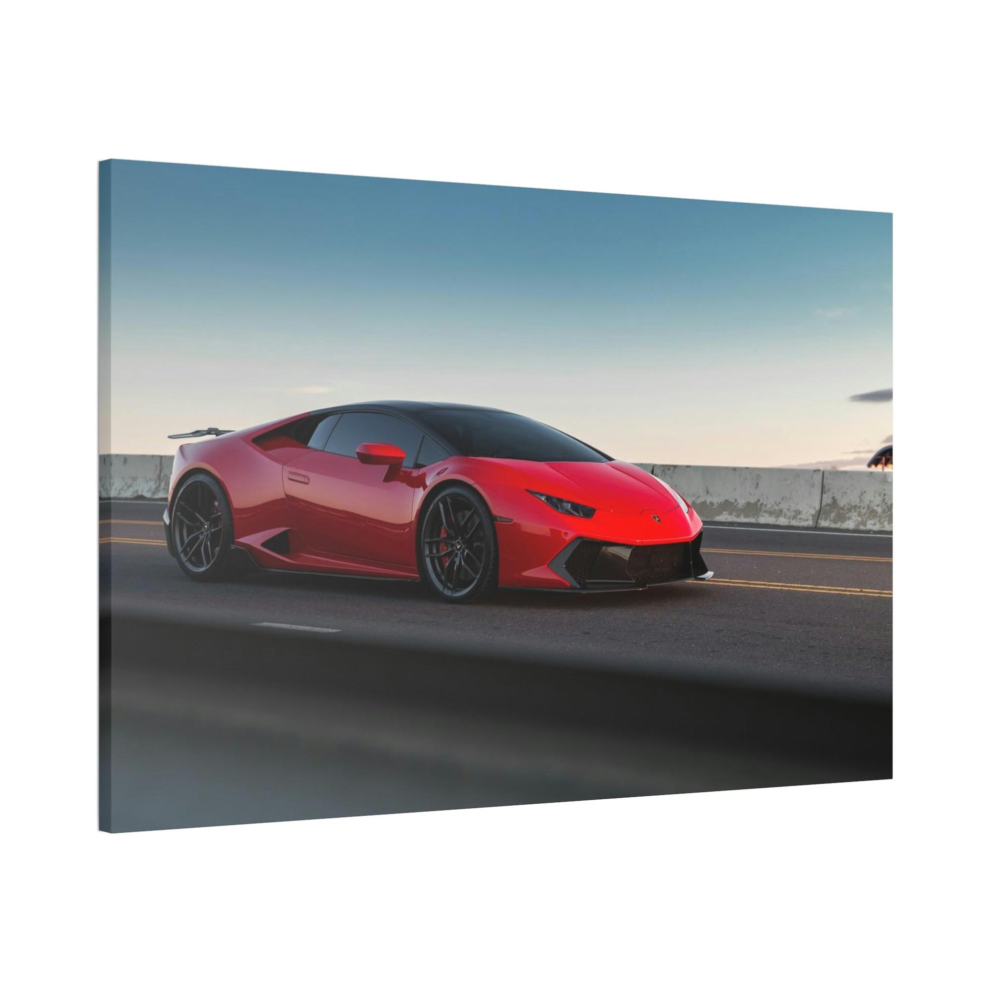 Lamborghini Racing into the Future: Lamborghini Canvas & Poster on High-Quality Print