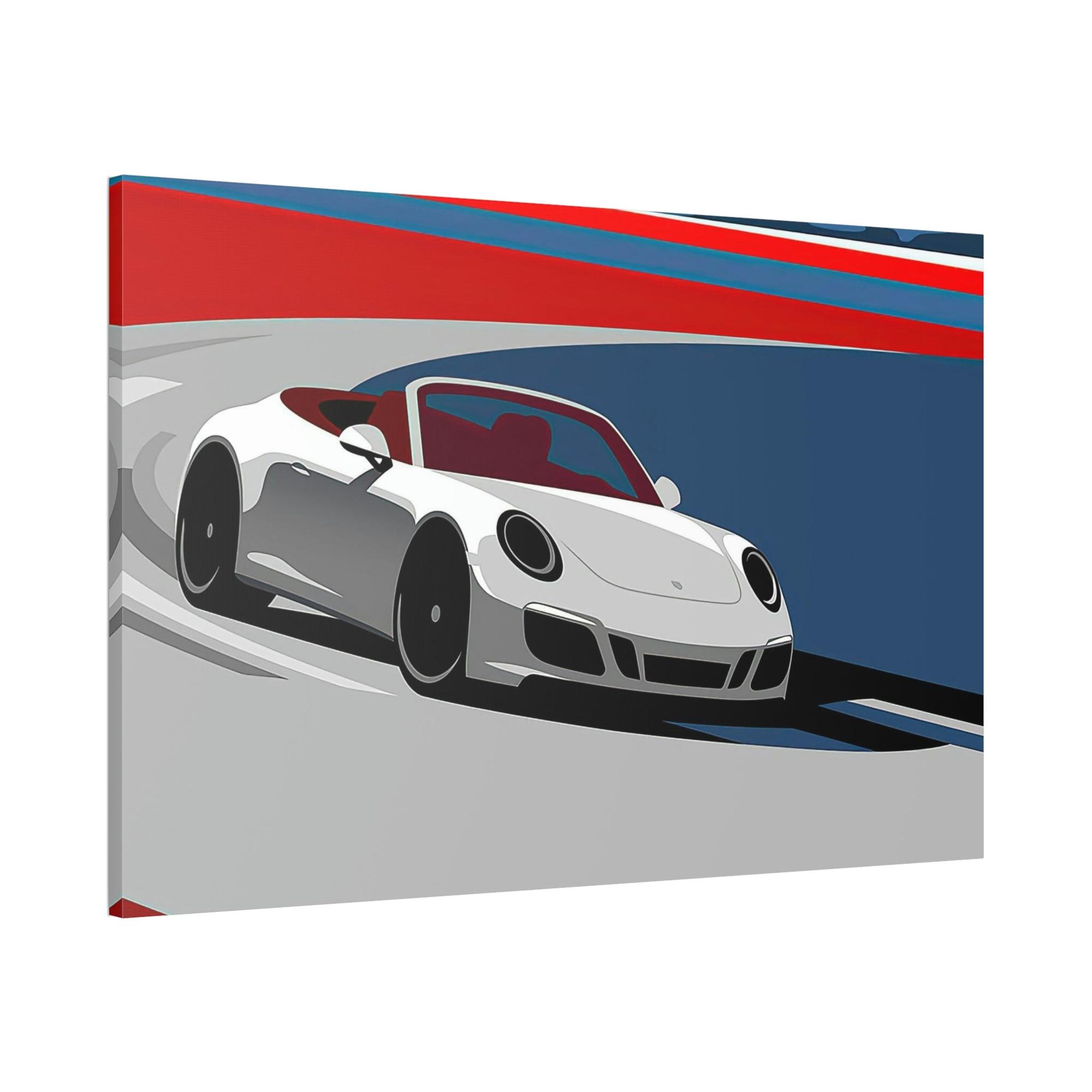 Porsche Speed and Style: Stunning  Canvas & Poster Wall Art of Porsche