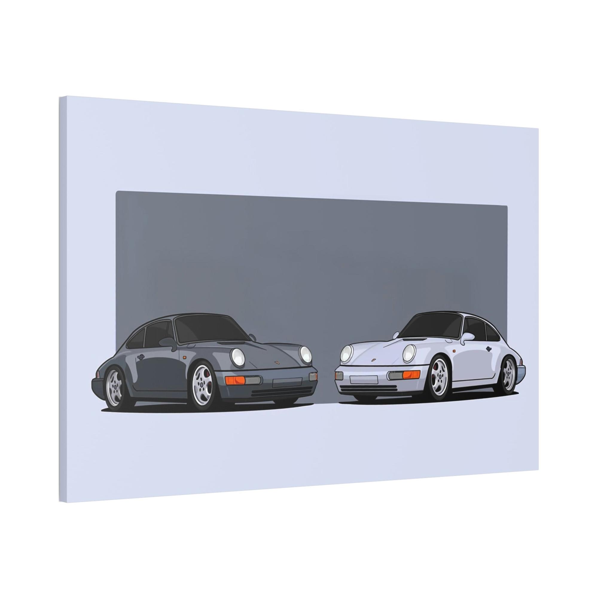 Porsche The Essence of Porsche: Canvas & Poster Wall Art Print for Car Enthusiasts