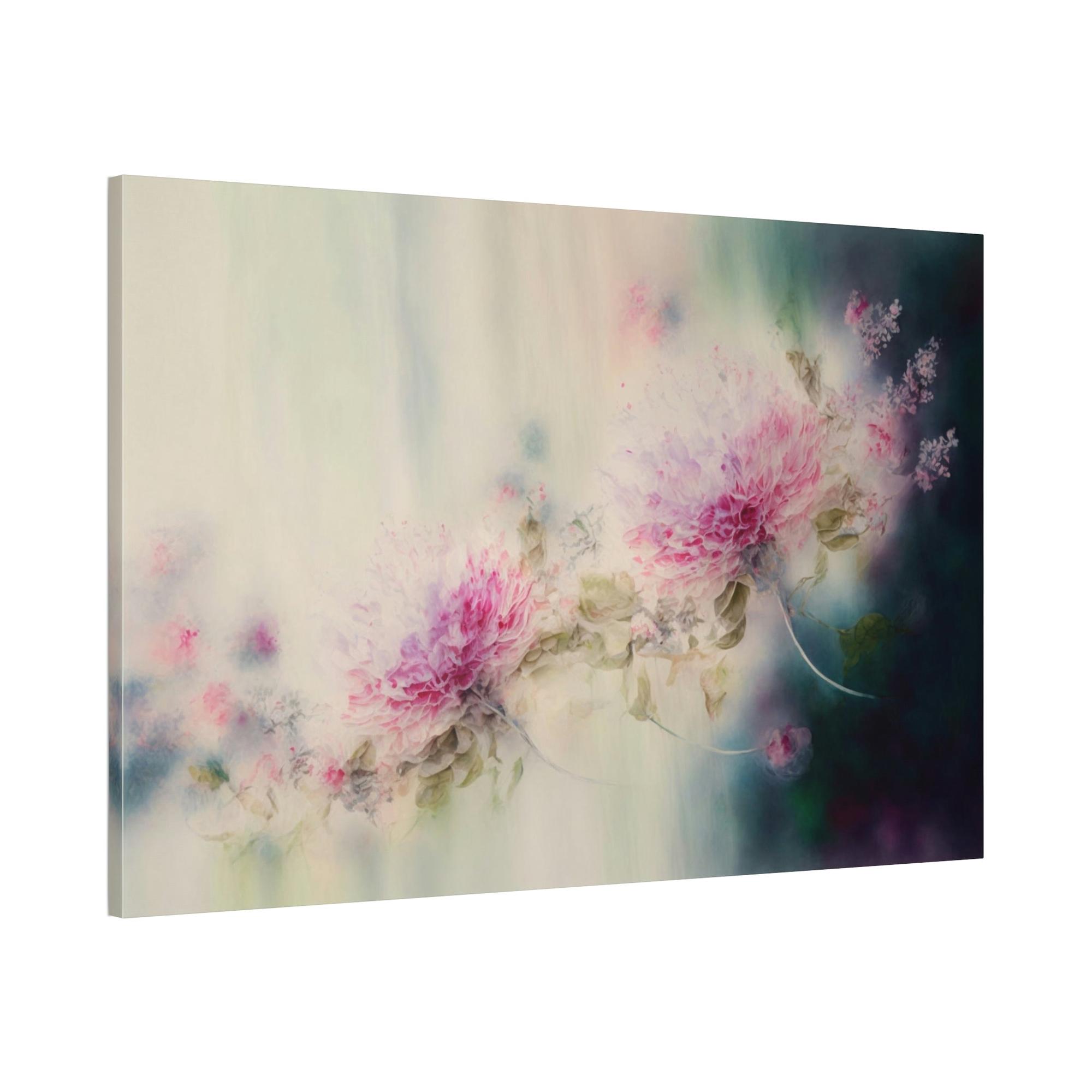 Abstract Flower Ethereal Beauty: Canvas & Poster Print of Abstract Floral Artwork