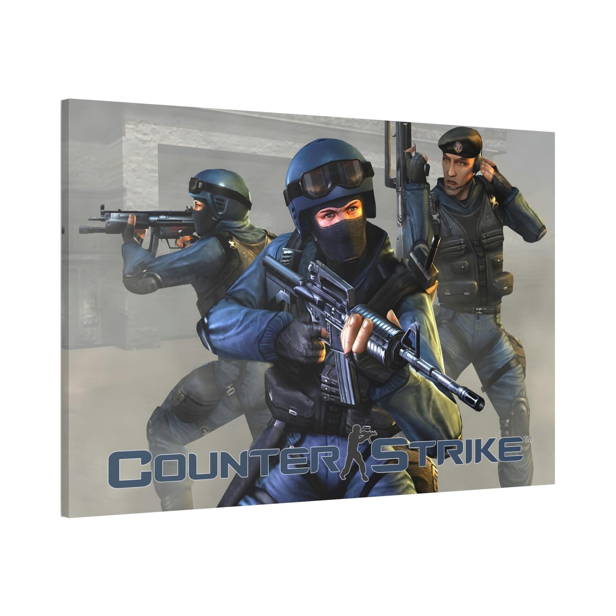Counter Strike Game On: Iconic Counter Strike Poster as Framed Wall Art