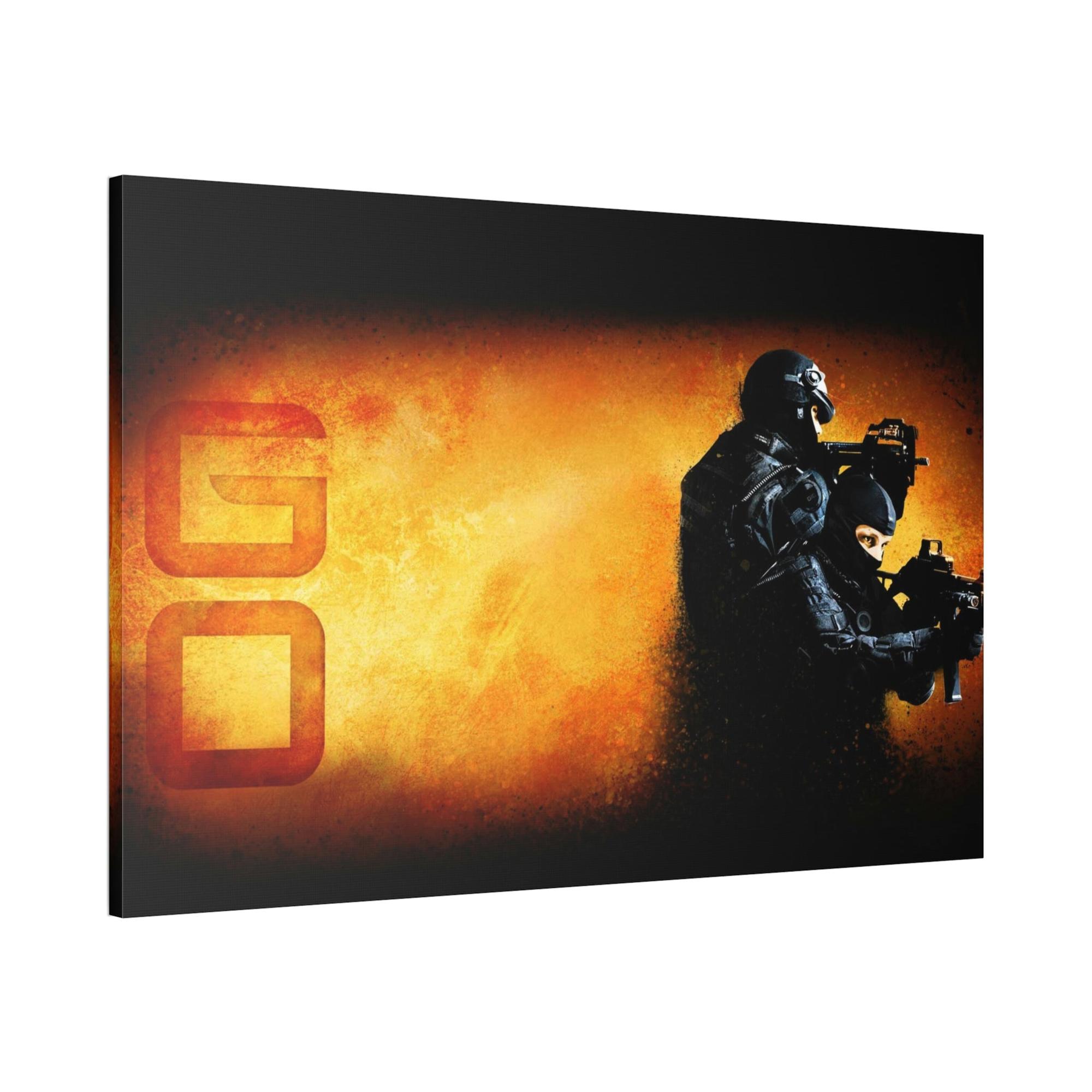 Counter Strike Game On: Immersive Counter Strike Canvas & Poster Wall Art