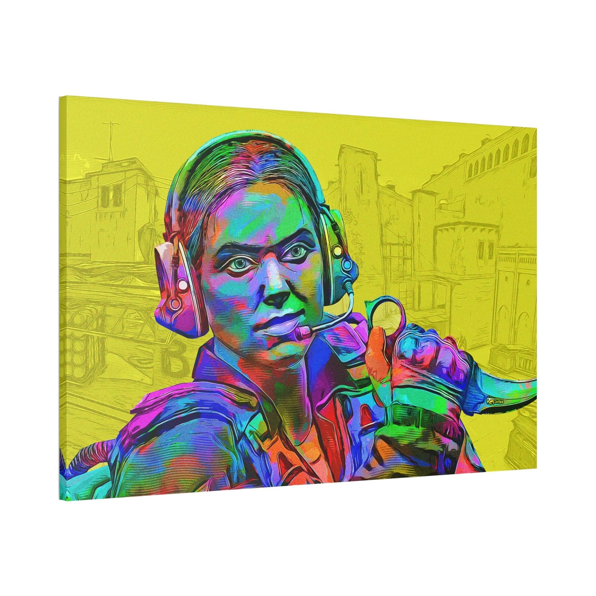 undefined Fierce Competitors: Print on Canvas with Counter Strike Wall Art