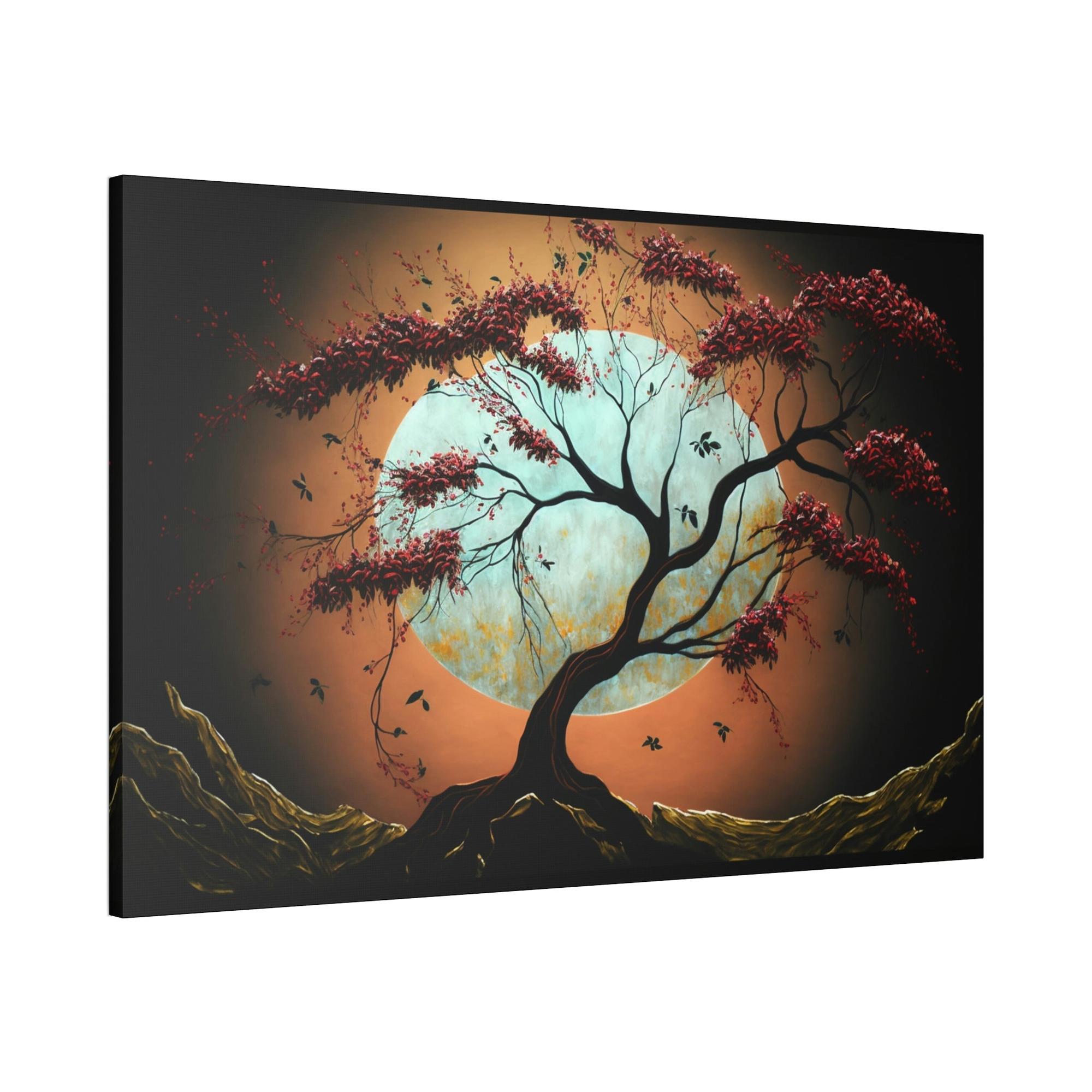 Abstract Landscape Natural Illusions: Canvas & Poster Print of Abstract Landscape