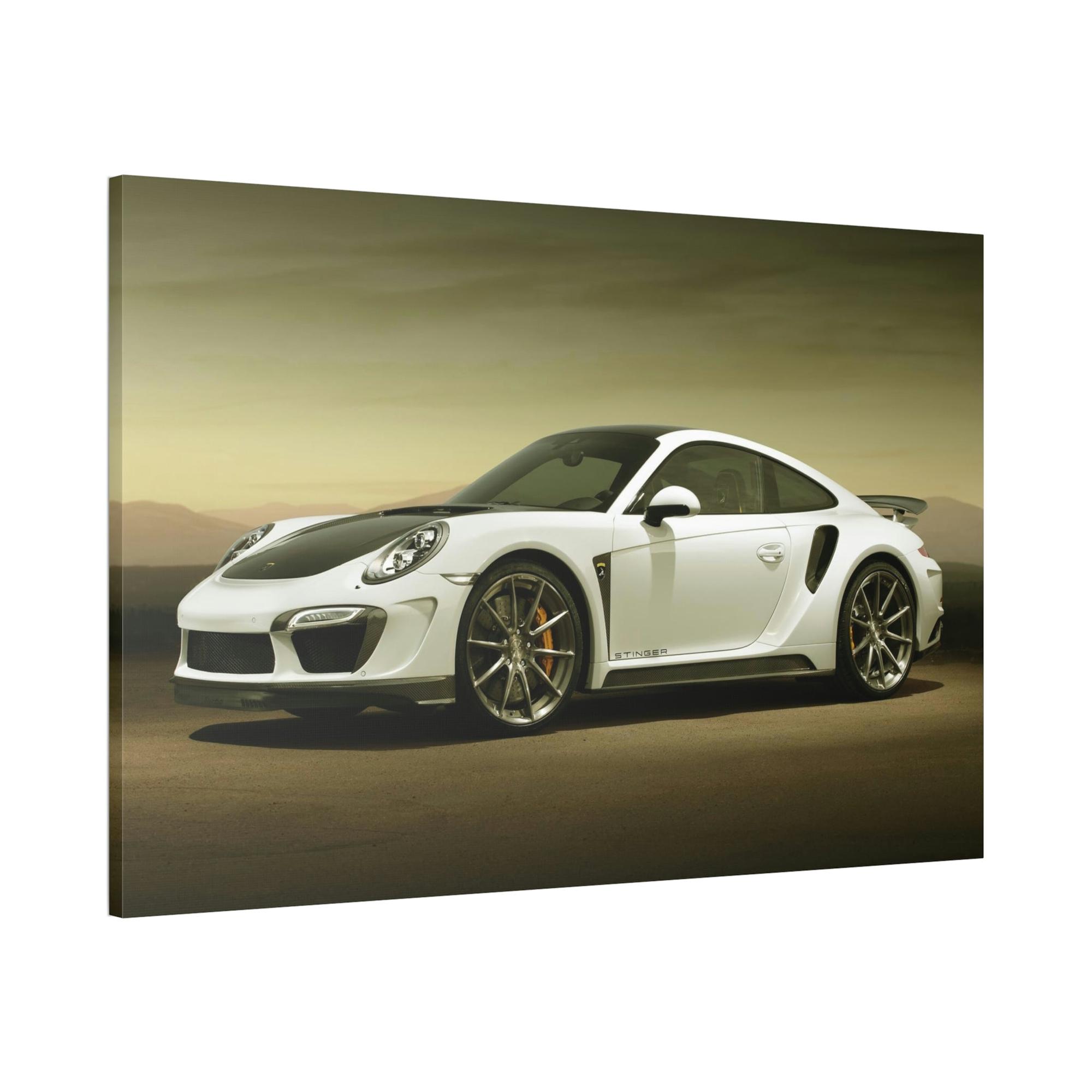 Porsche Porsche Performance Art: Canvas & Poster Print of a Sports Car Masterpiece