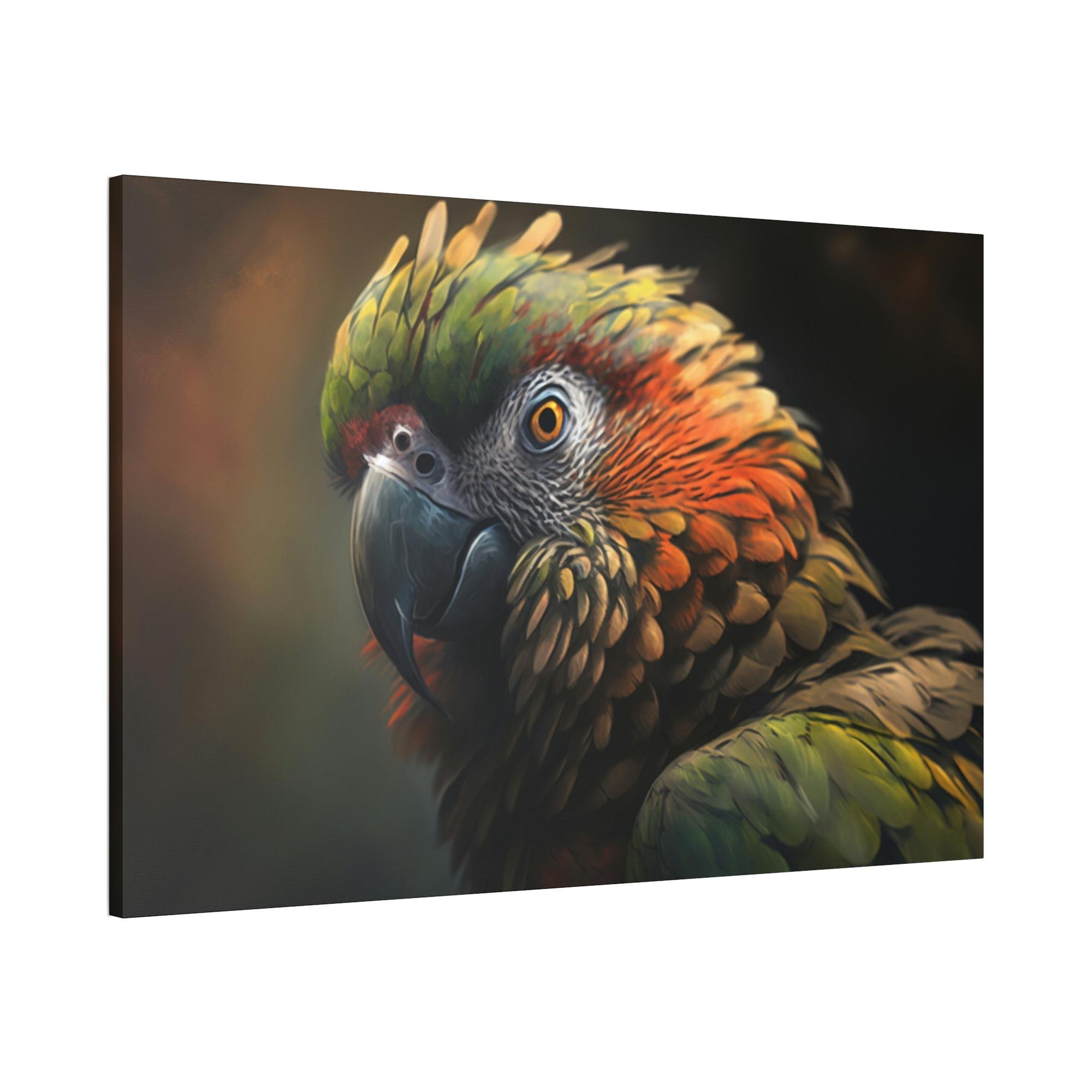 Parrots Parrot Whispers: A Canvas of Tropical Secrets and Mysteries