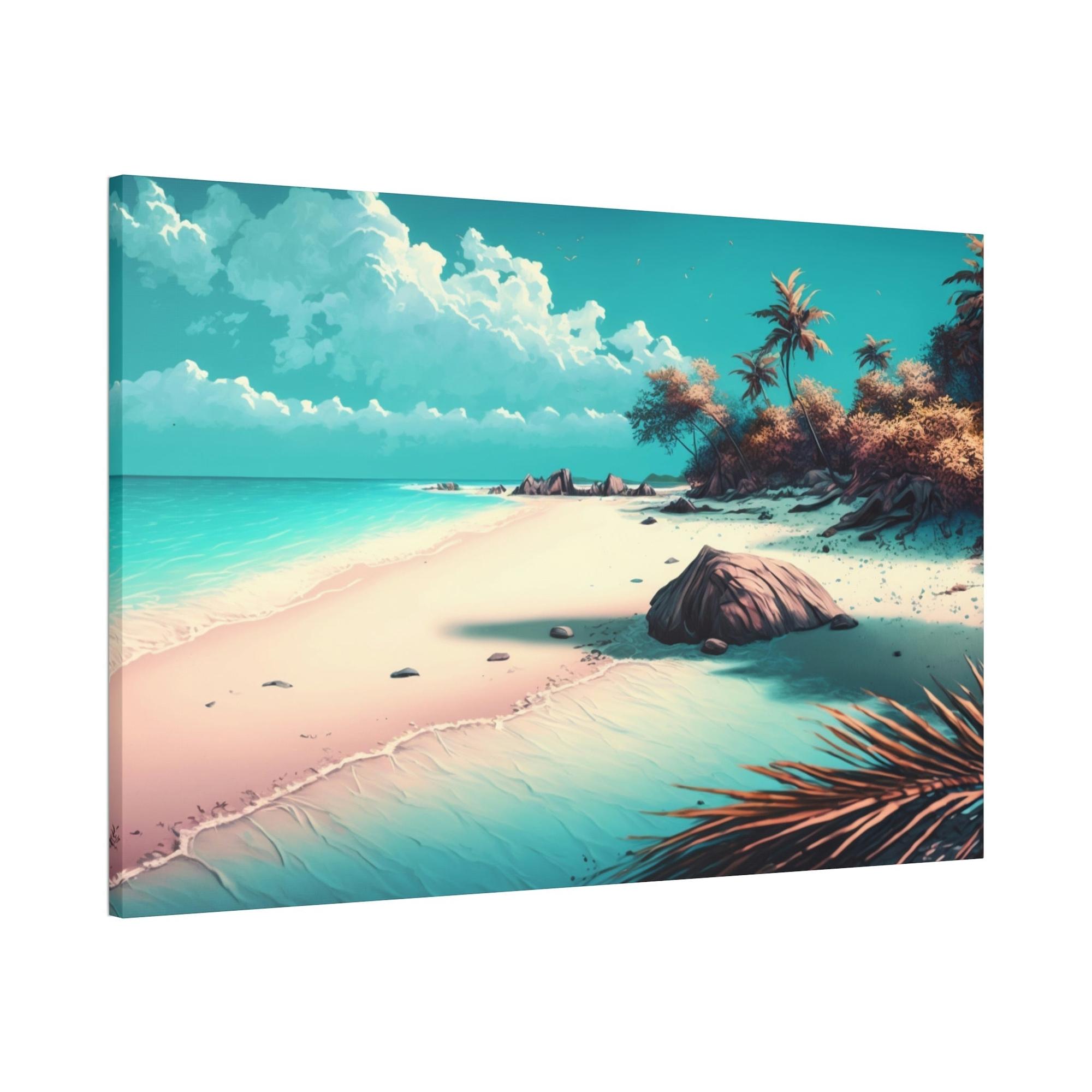 Tropical Beach Island Majesty: A Regal Paradise
