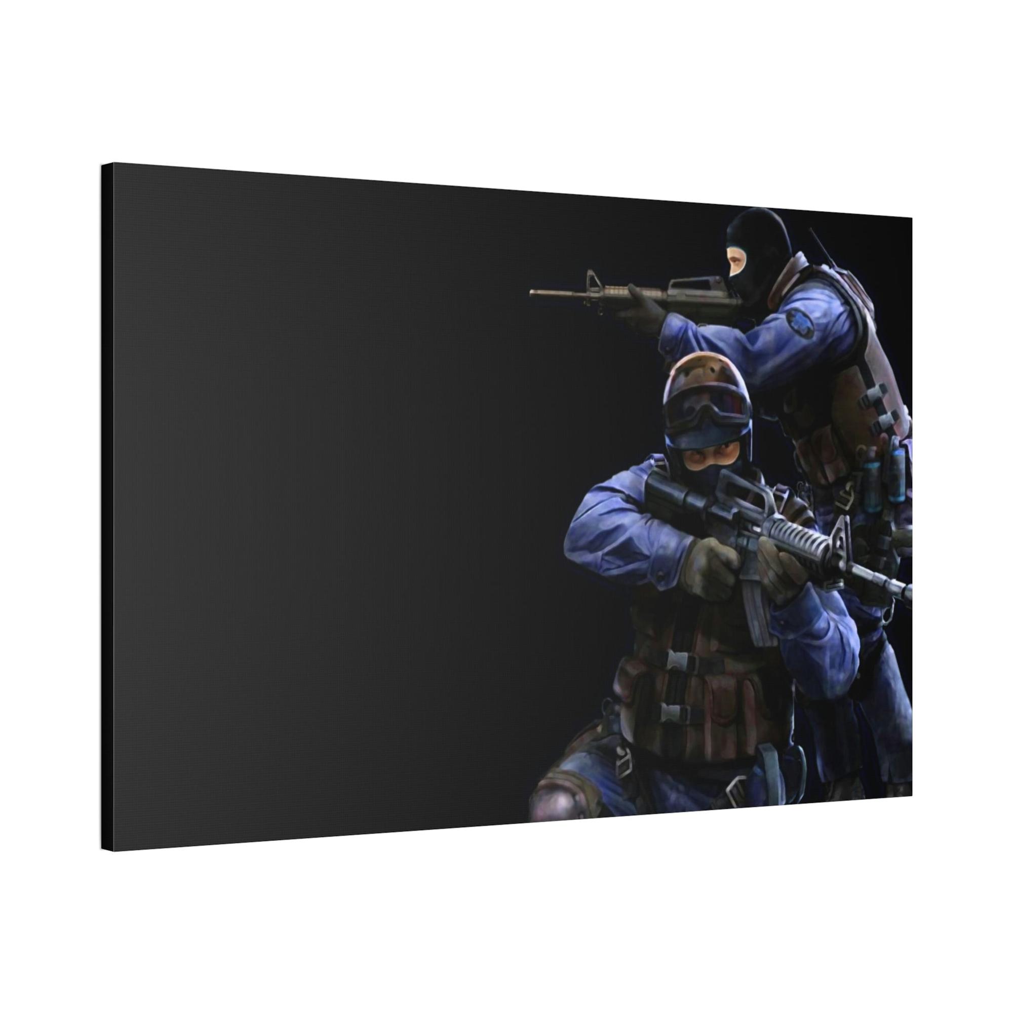 Counter Strike Legendary Battles: Iconic Counter Strike Poster & Canvas Wall Art