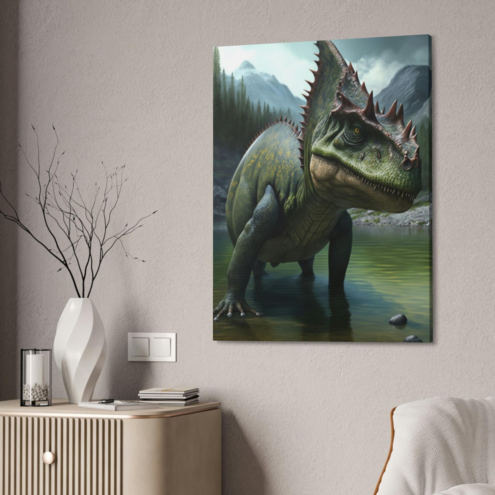 Dinosaurs Jurassic Dreams: Canvas & Poster of Dinosaurs and Imagination