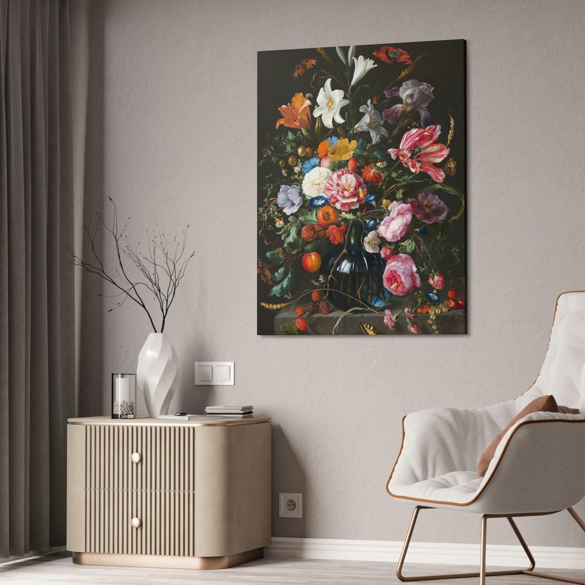Flowers Vibrant Blooms in Print: Canvas and Wall Art of Colorful Flowers