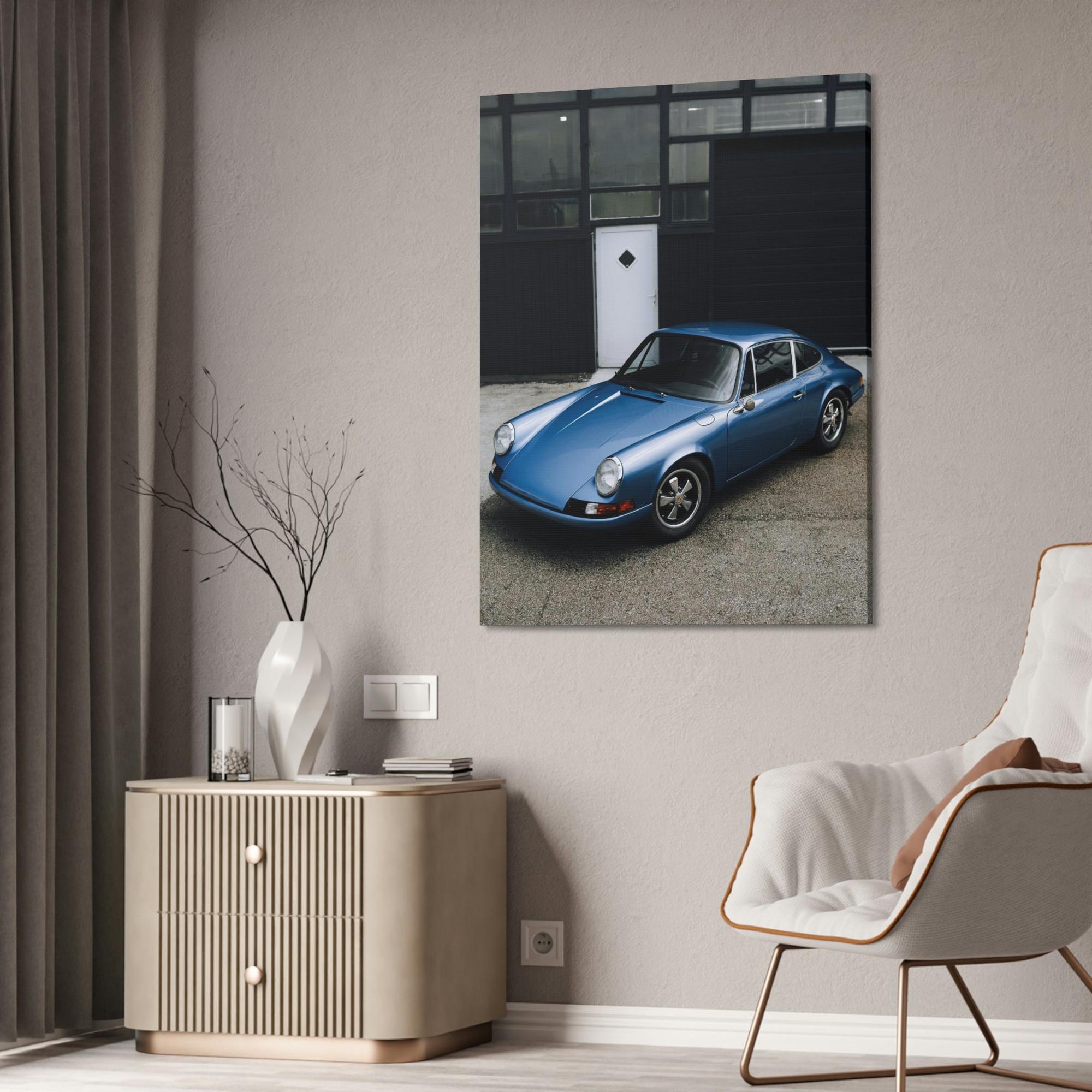 Porsche The Art of Porsche: Natural Canvas and Framed Prints of Automotive Beauty