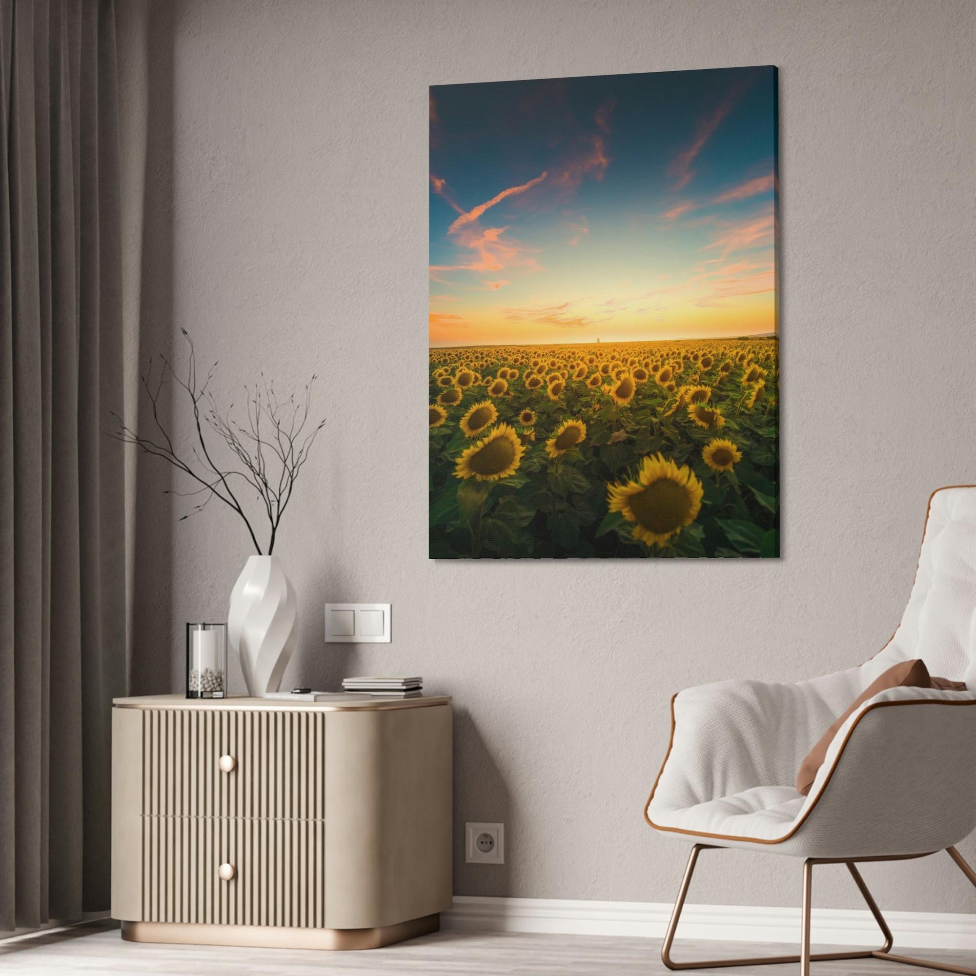 Sunflowers Radiant Rays: A Mesmerizing and Luminous Portrait of Sunflowers' Glory