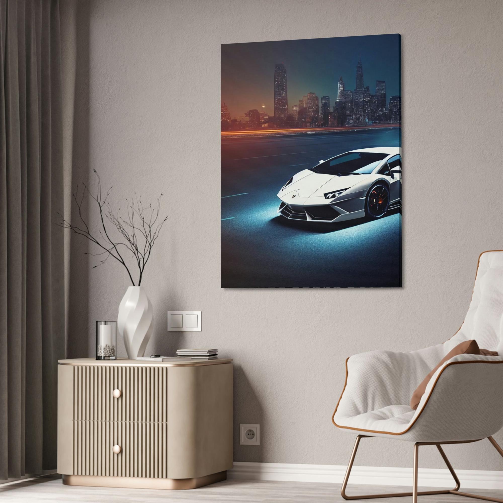 Lamborghini Luxury in Motion: Lamborghini Framed Poster & Canvas for Wall Art