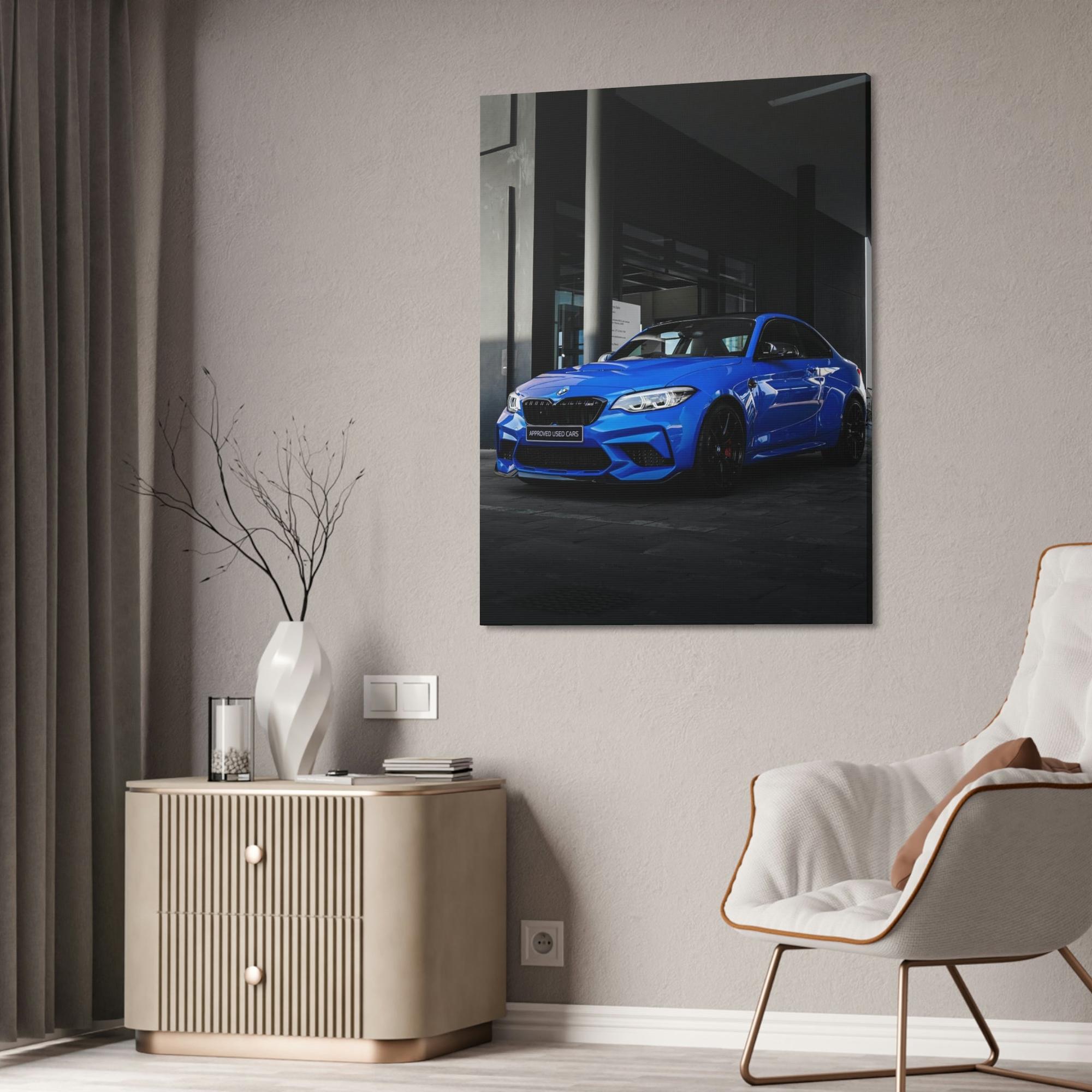 Bmw Iconic BMW: Premium Canvas Wall Art for Your Home or Office