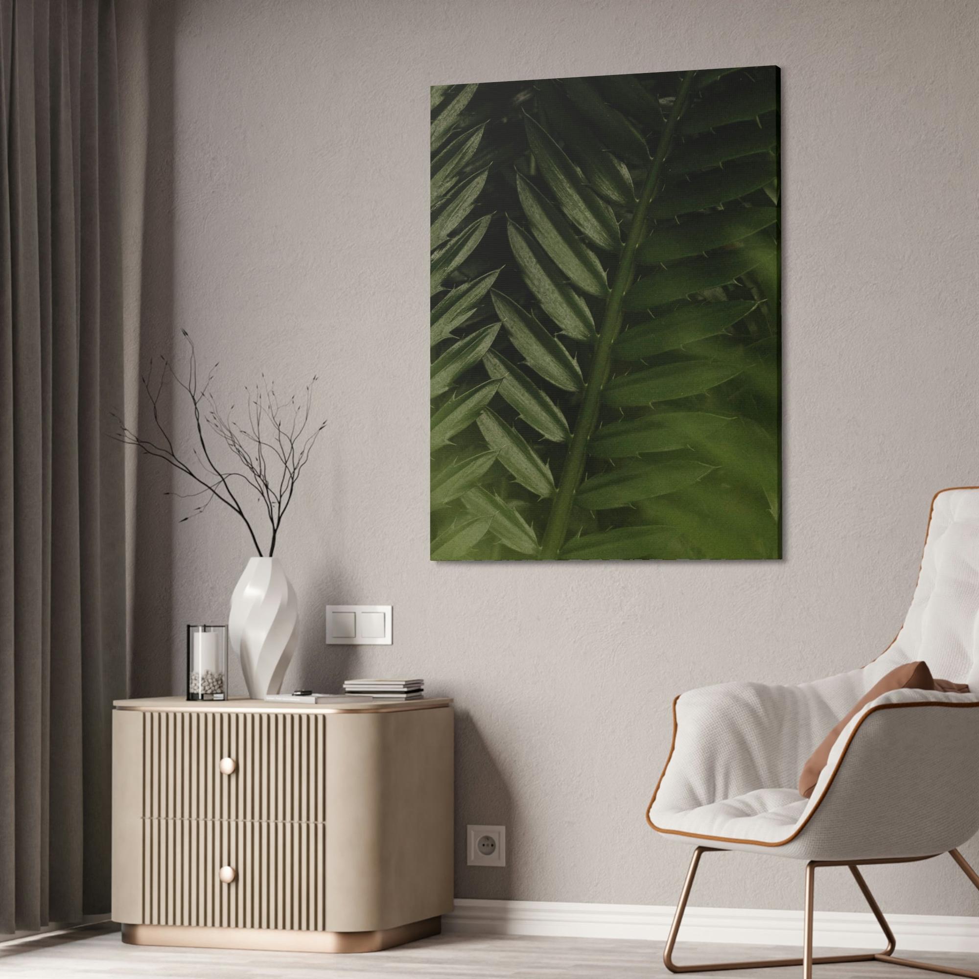 Fern The Splendor of Ferns: A Beautiful Painting on Canvas