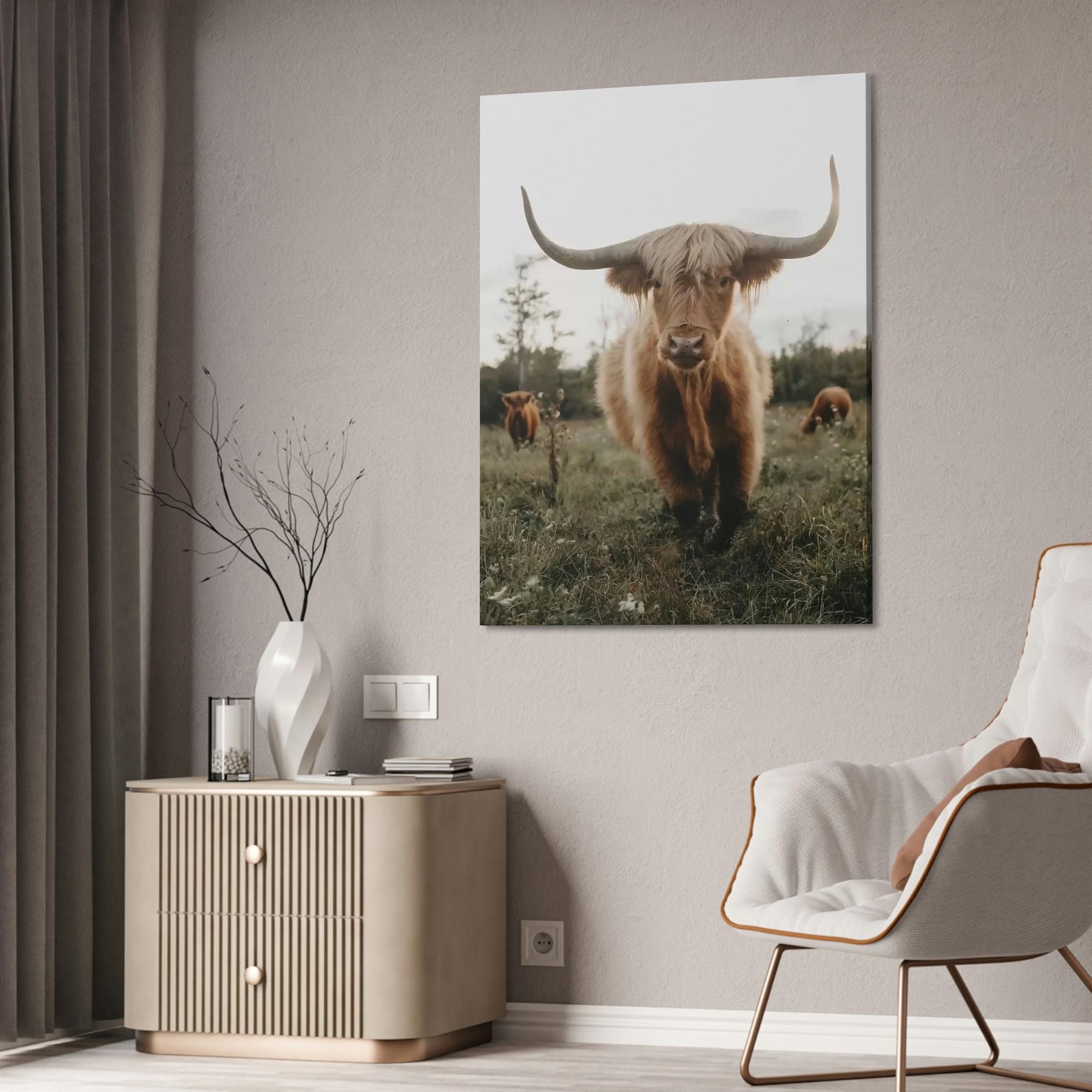 Highland Cow Highland Cow | Grazing Animals | Cows art — Pixoram