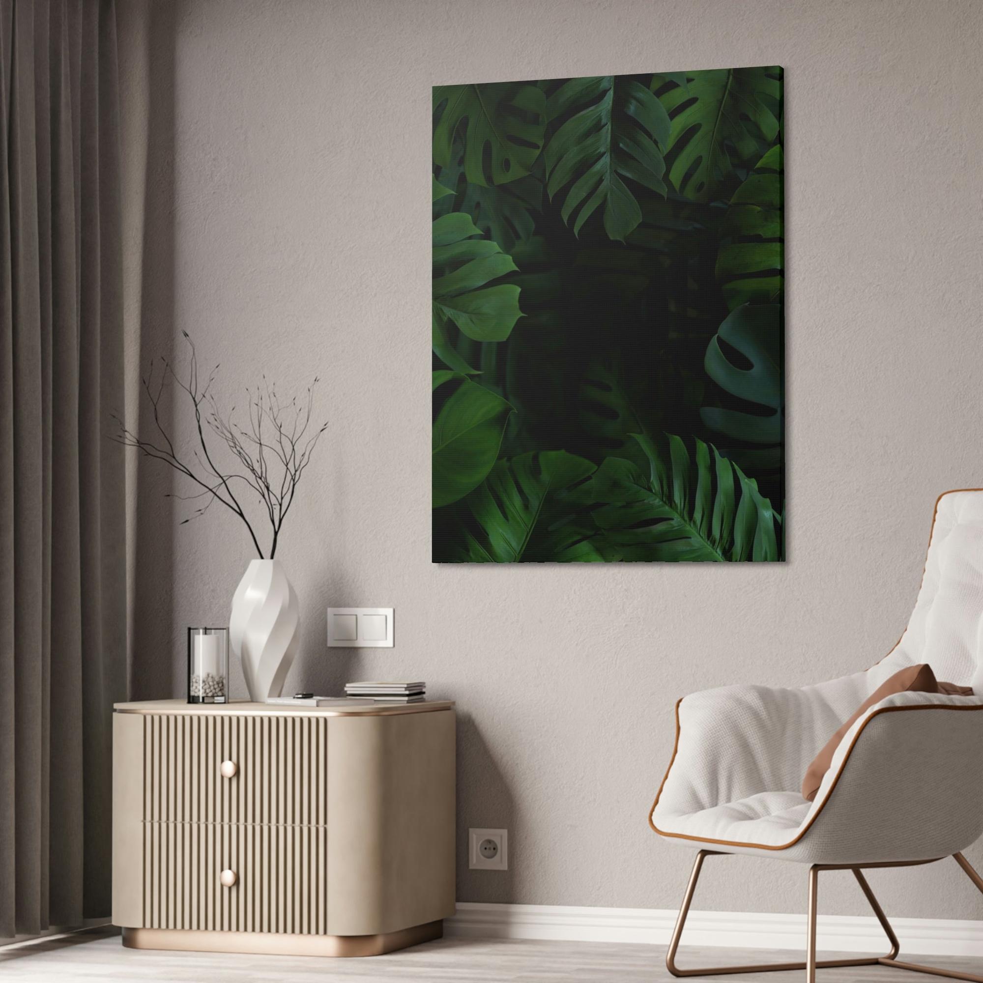 Tropical Tropical Paradise: A Vibrant Oasis on Canvas