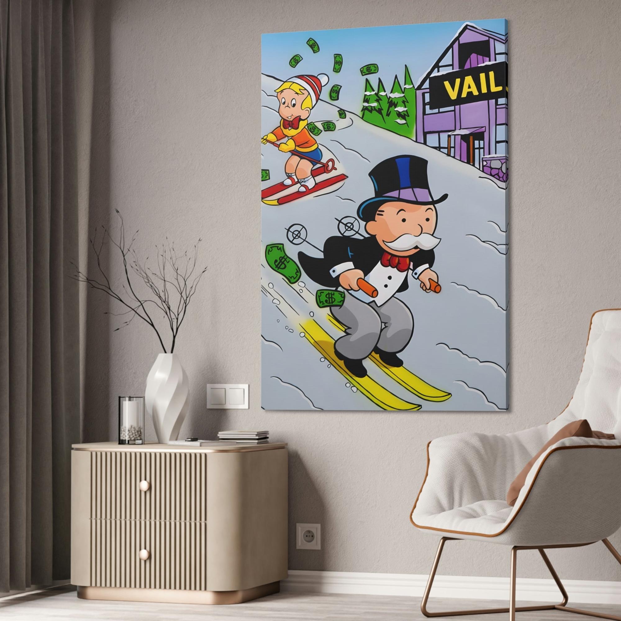 Monopoly & Motivation Alec's World: Creative Framed Posters and Canvas Featuring Alec Monopoly's