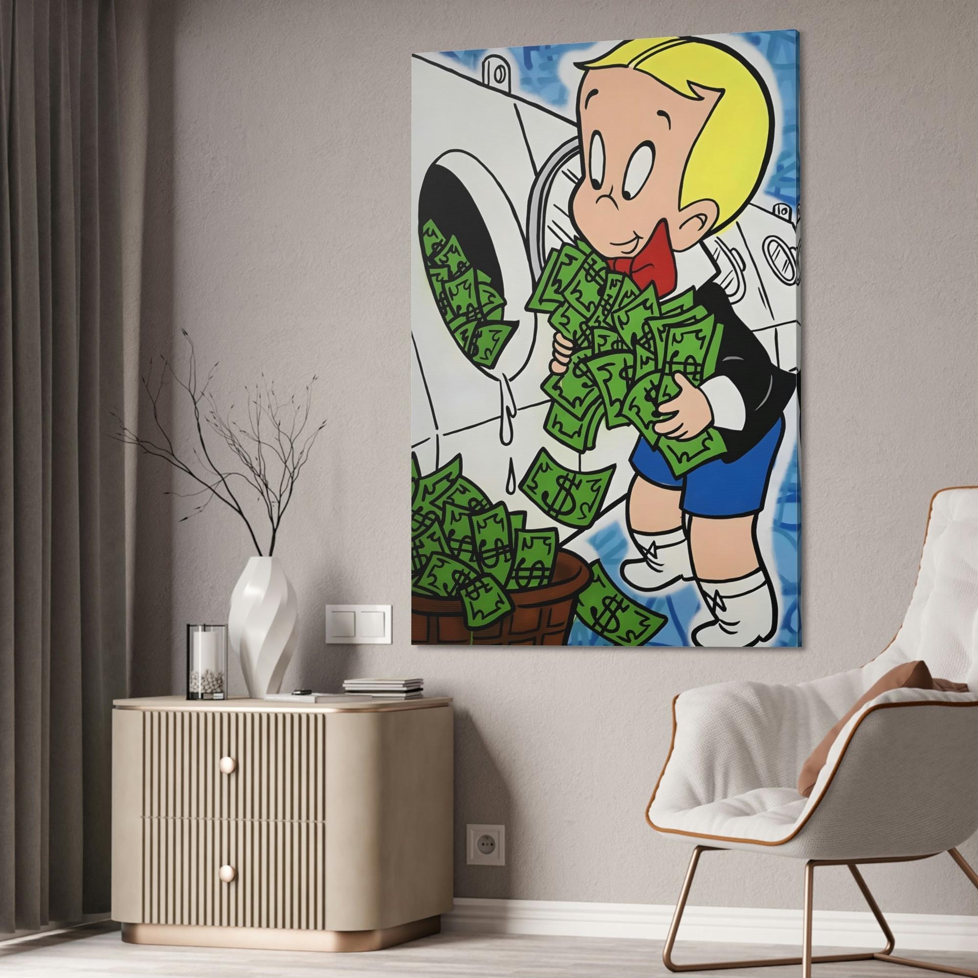 Monopoly & Motivation Alec Monopoly's World of Art: Iconic Canvas and Poster Prints Featuring Alec Monopoly's Signature Graffiti Style