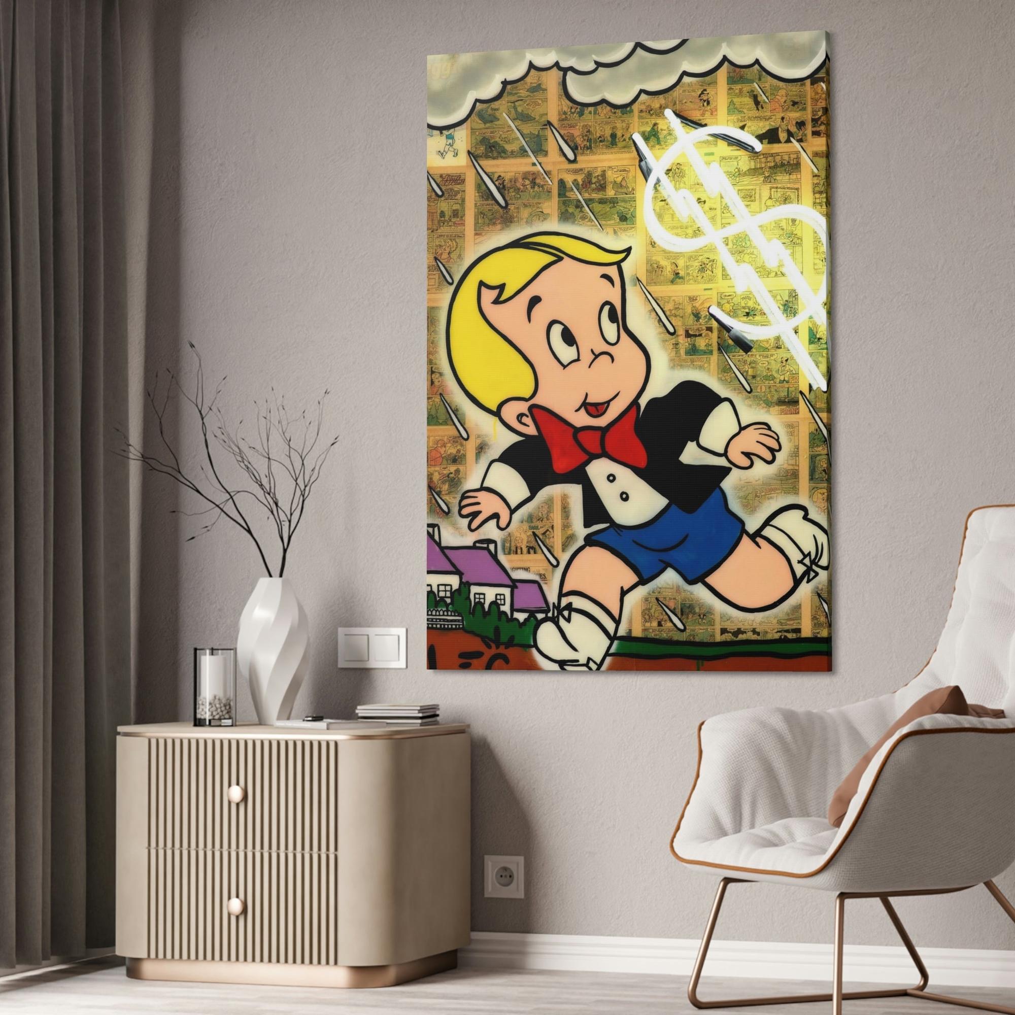 Monopoly & Motivation Alec Monopoly's Graffiti World: Bold Wall Art and Canvas Prints