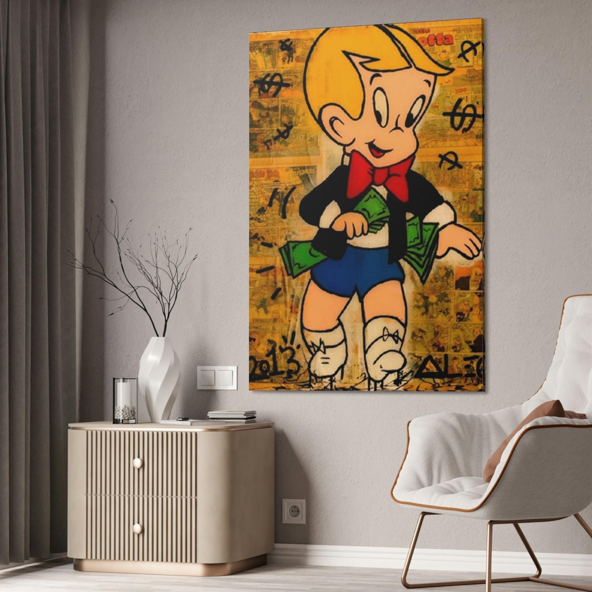 Monopoly & Motivation Bold Wall Art: Alec Monopoly's Print on Canvas and Framed Posters