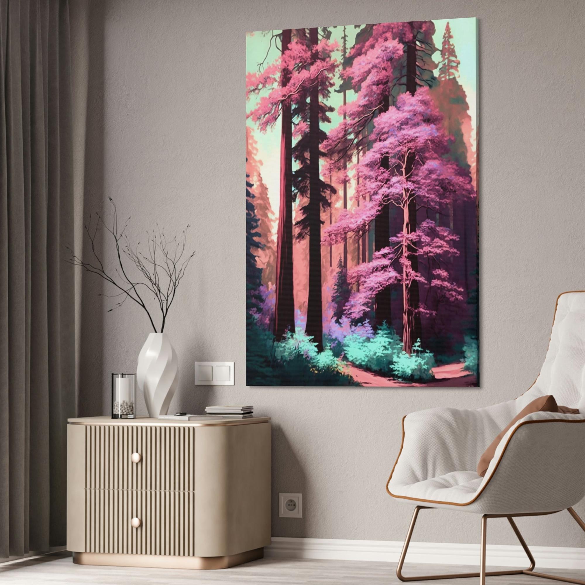 Redwood Trees Serenity in the Woods: Redwood Trees