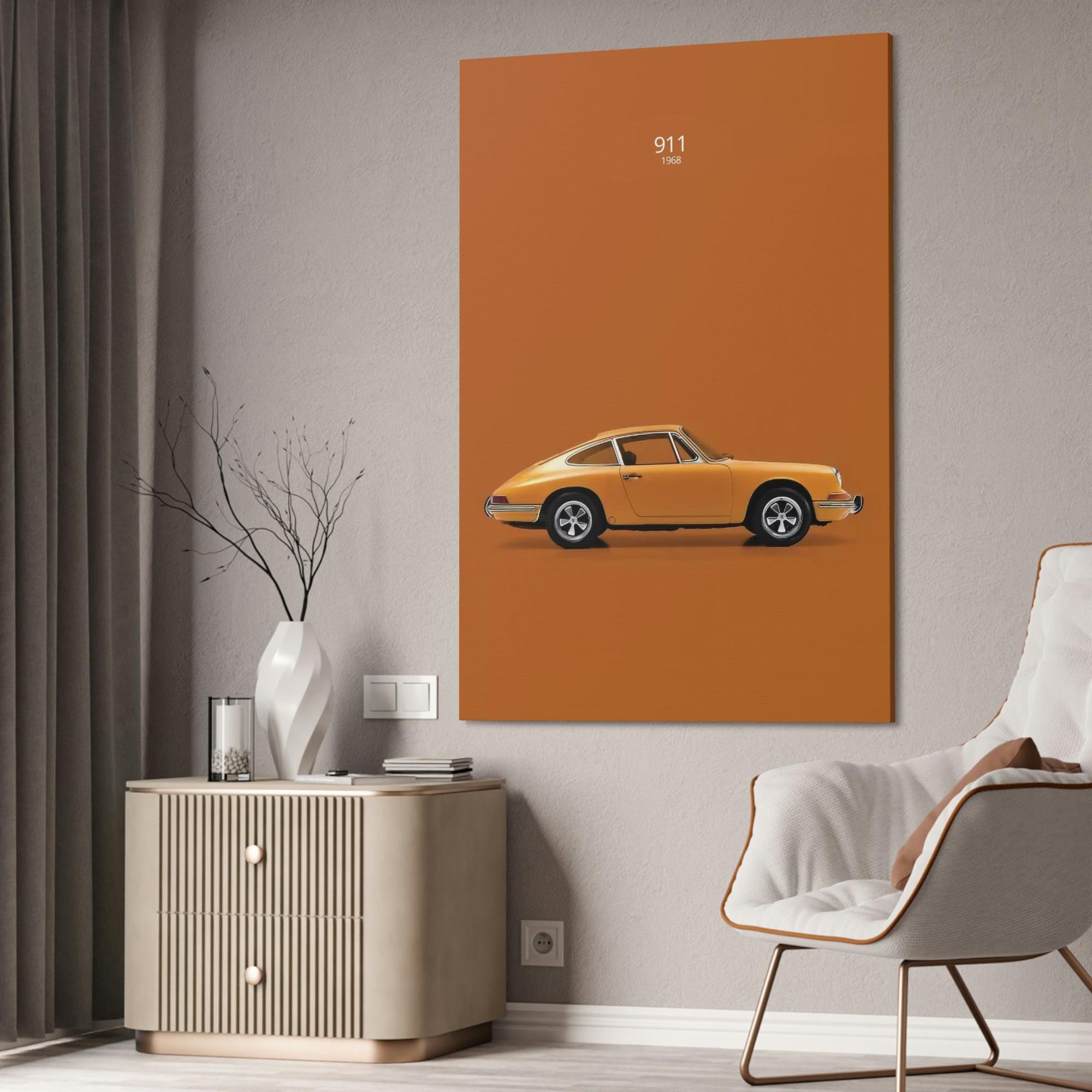 Porsche Porsche Passion: A Canvas & Poster Print of the Iconic Sports Car