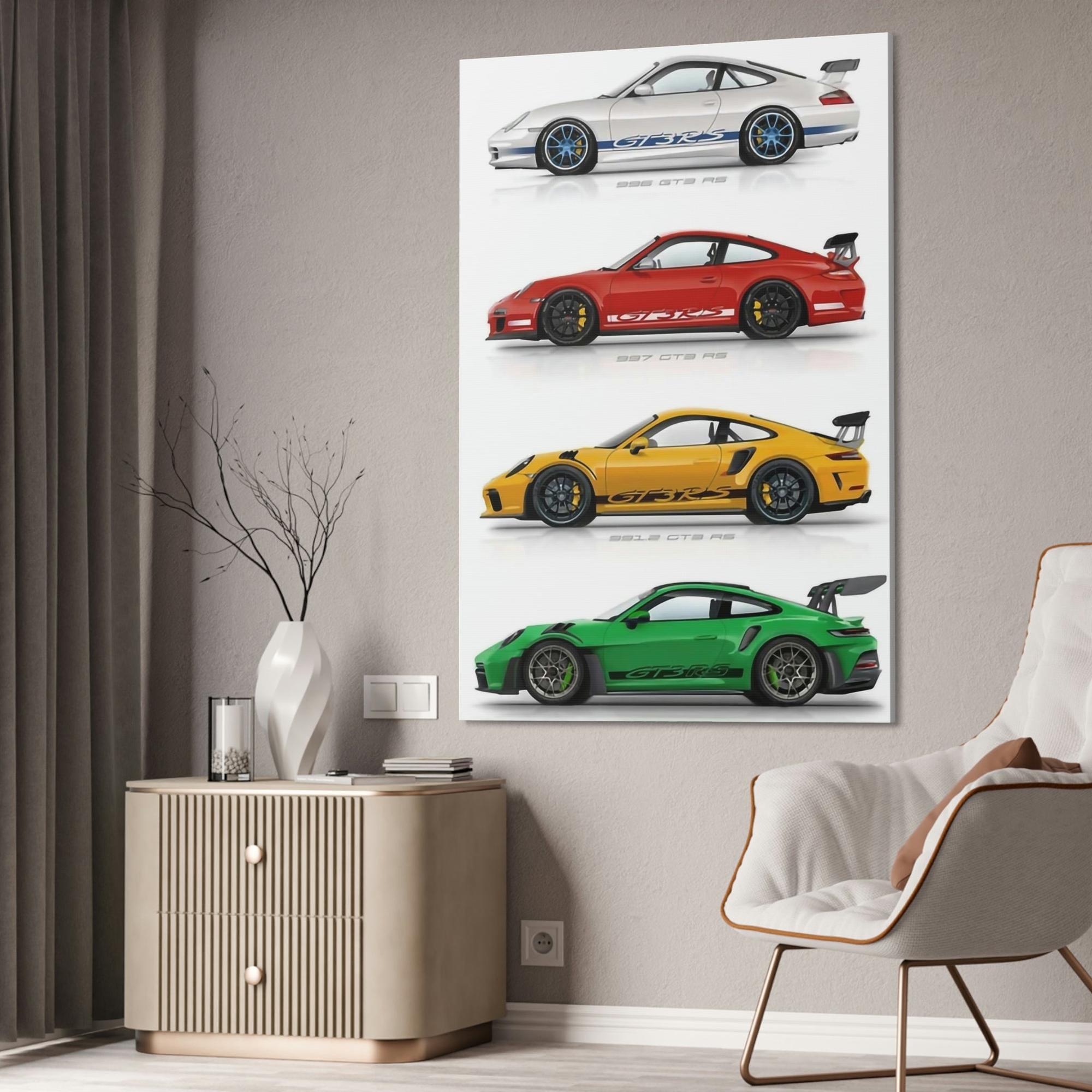 Porsche The Art of Porsche: Framed Poster & Canvas for Enthusiasts and Collectors