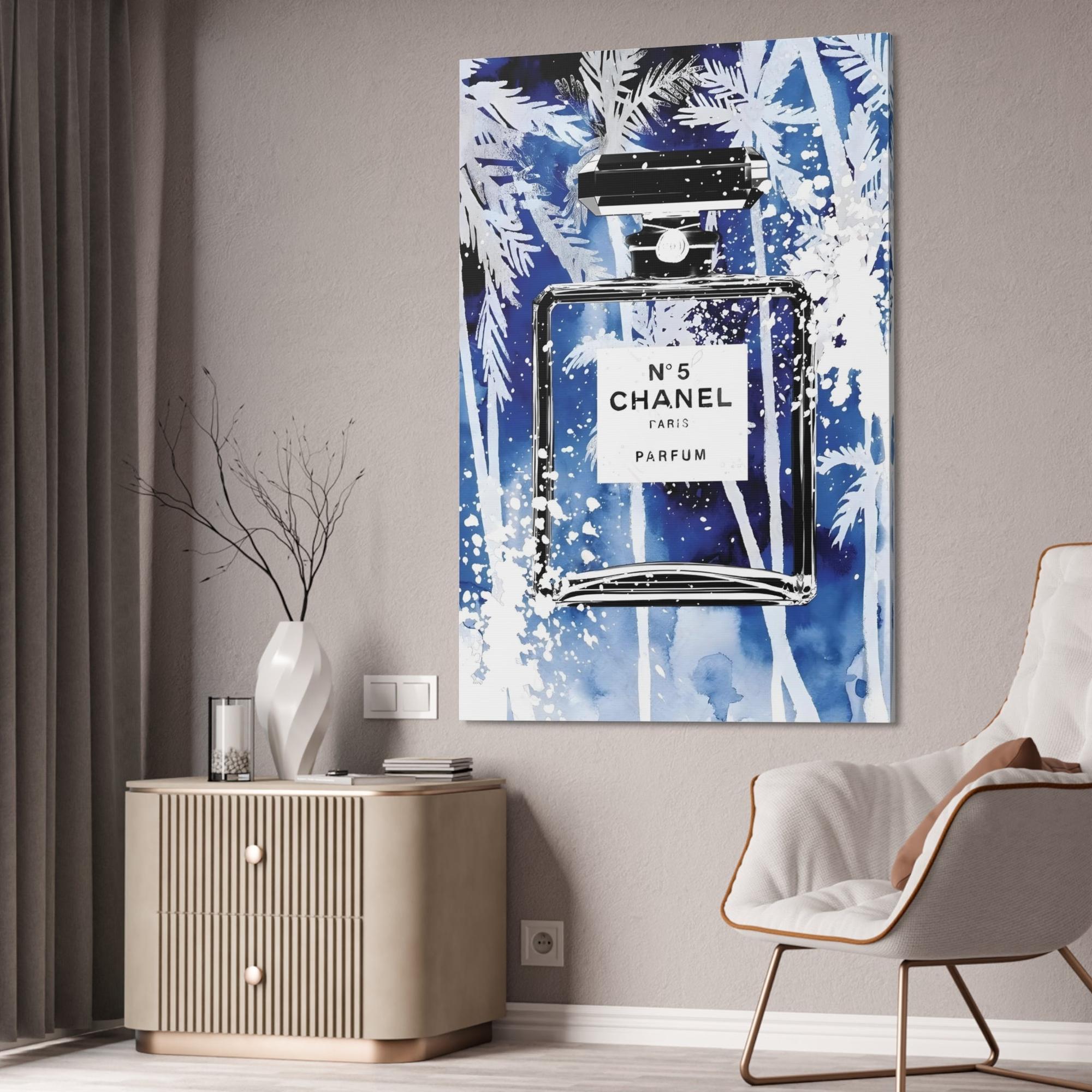 Chanel Effortless Elegance: Chanel-Inspired Wall Art on Natural Canvas & Poster
