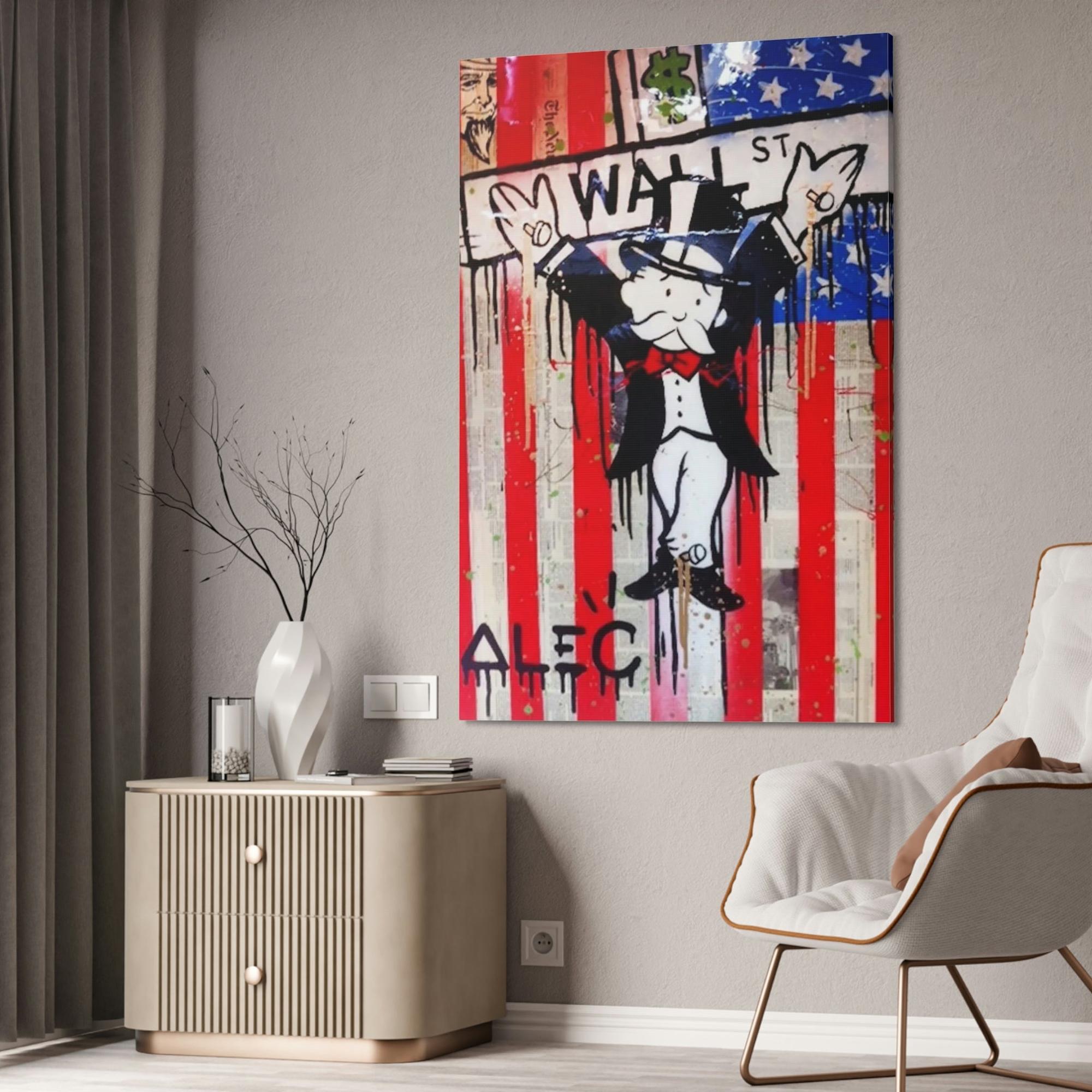 Monopoly & Motivation Bringing Life to Your Walls: Alec Monopoly's Natural Canvas Art Collection
