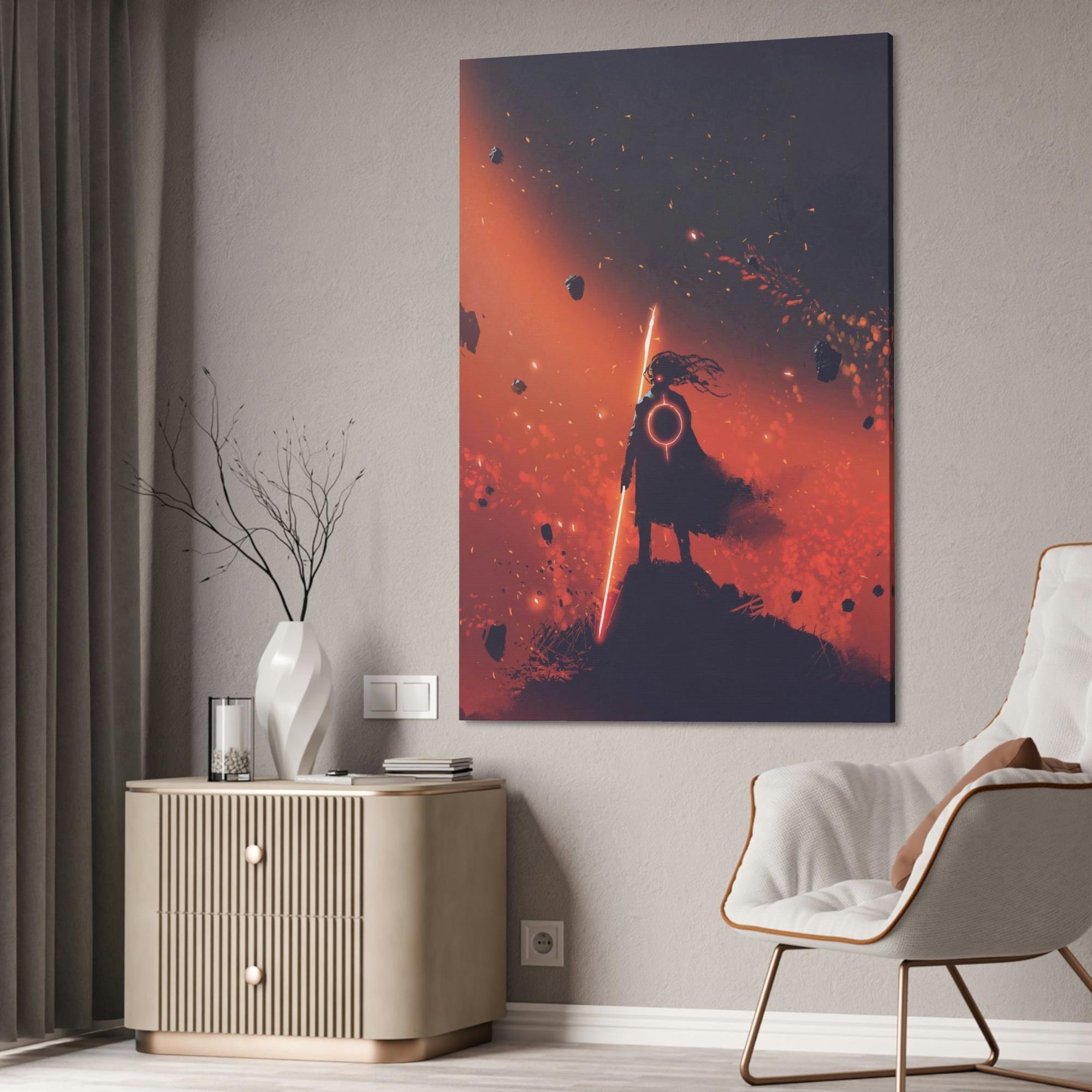 Star Wars The Force Within: Star Wars Canvas Print for Wall Art Enthusiasts
